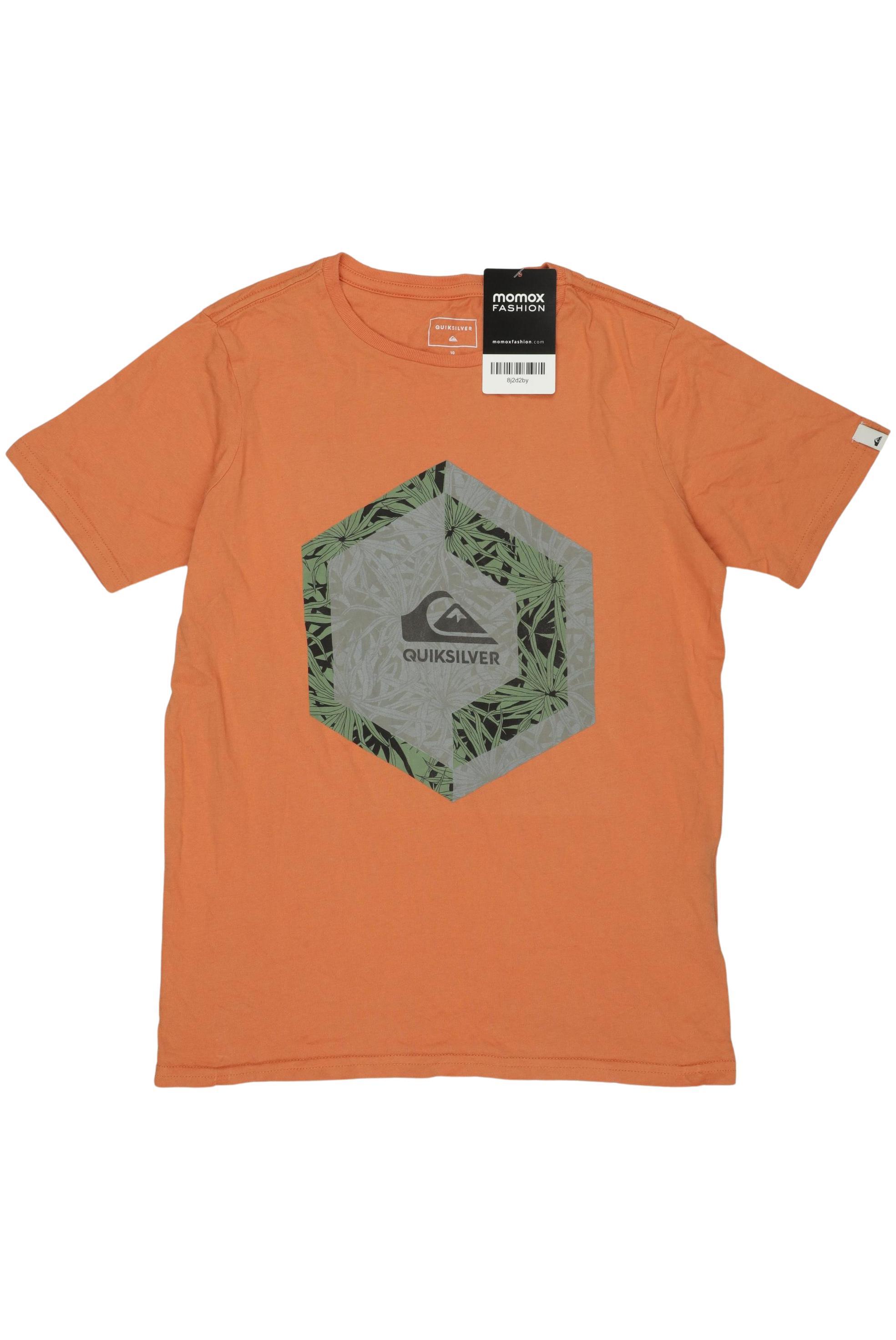 

Quiksilver Herren T-Shirt, orange, Gr. 140