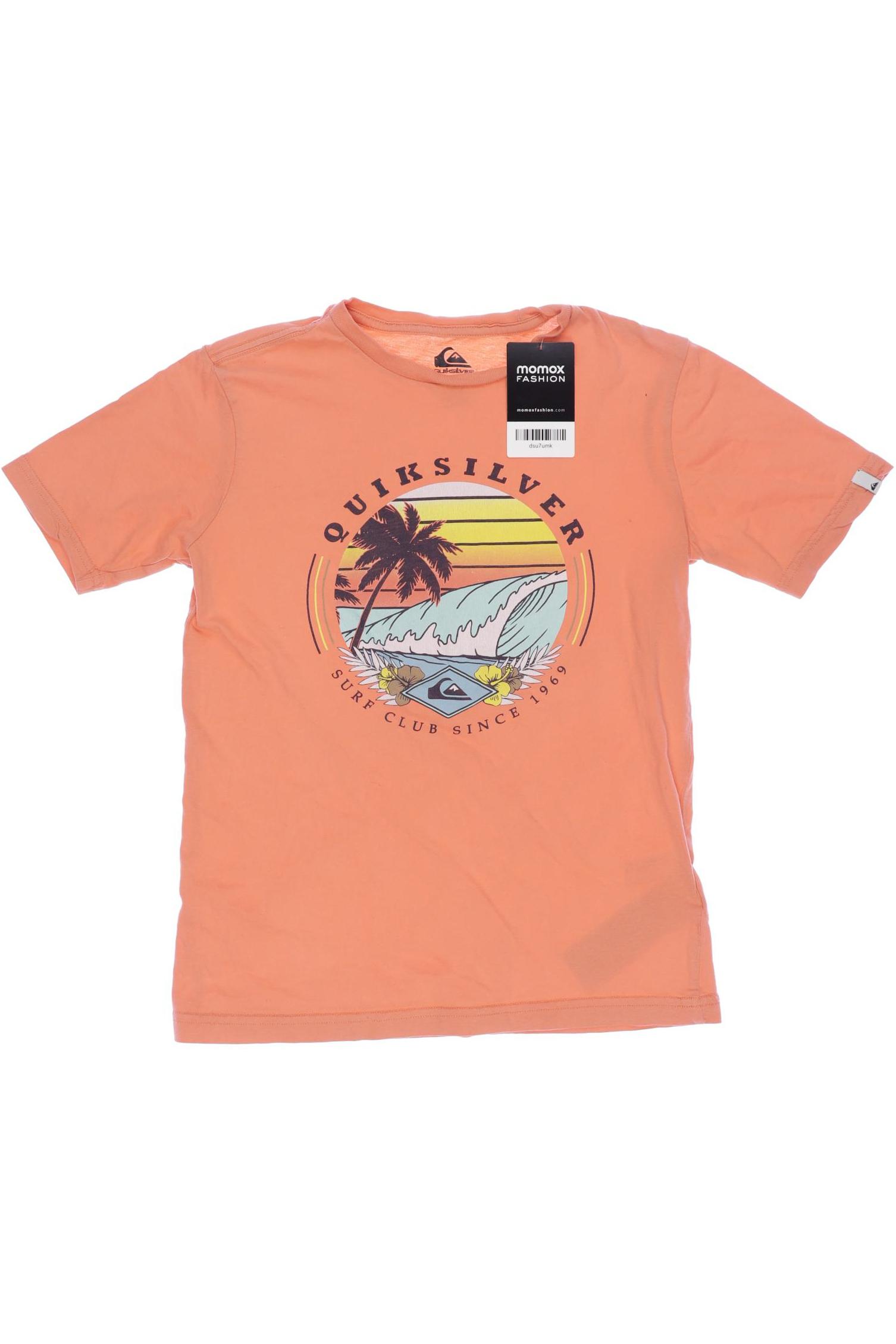 

Quiksilver Herren T-Shirt, orange, Gr. 146