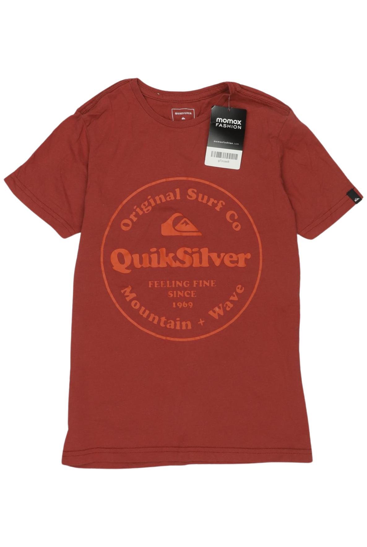 

Quiksilver Herren T-Shirt, rot, Gr. 128
