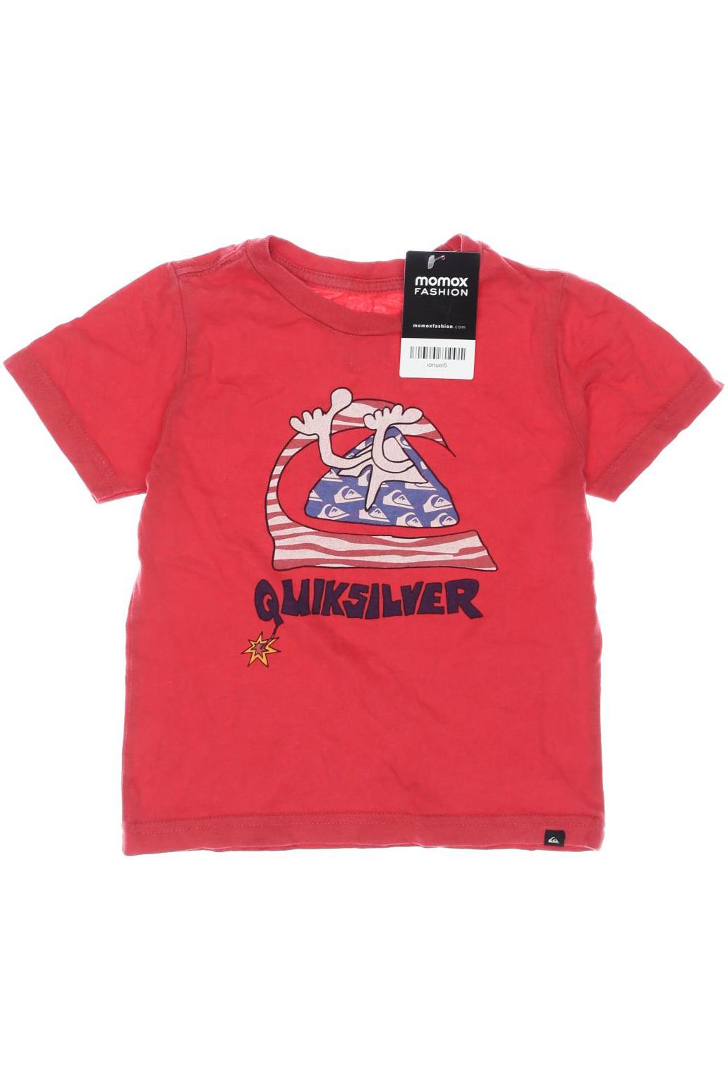 

Quiksilver Herren T-Shirt, rot, Gr. 116