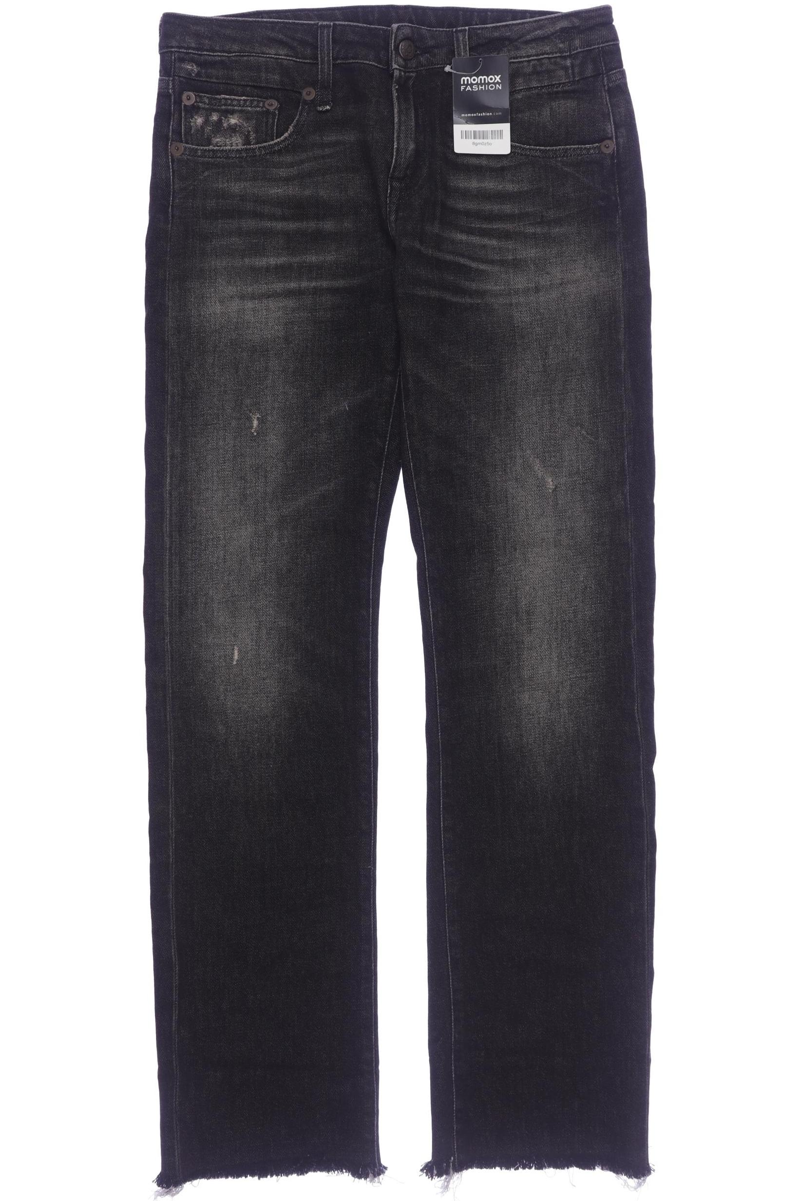 

R13 Damen Jeans, schwarz, Gr. 28