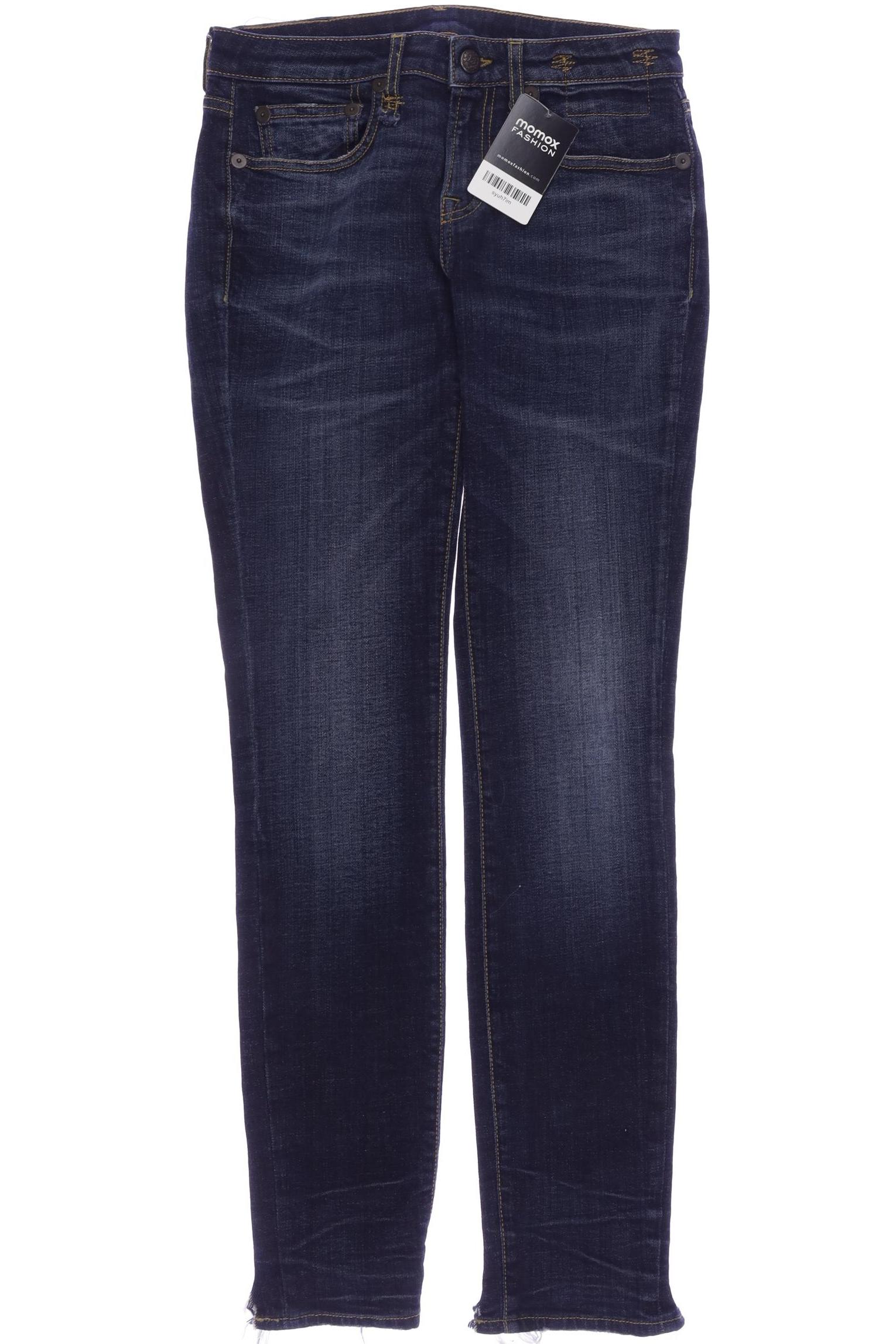 

R13 Damen Jeans, marineblau, Gr. 25