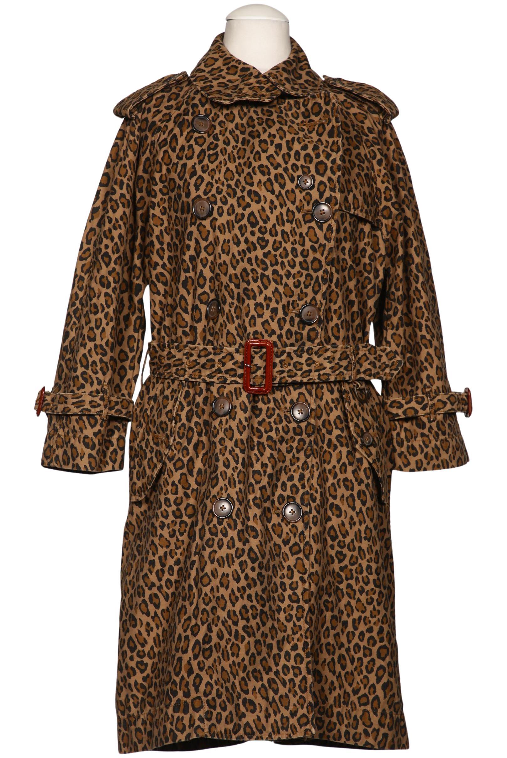 

R13 Damen Mantel, braun, Gr. 36