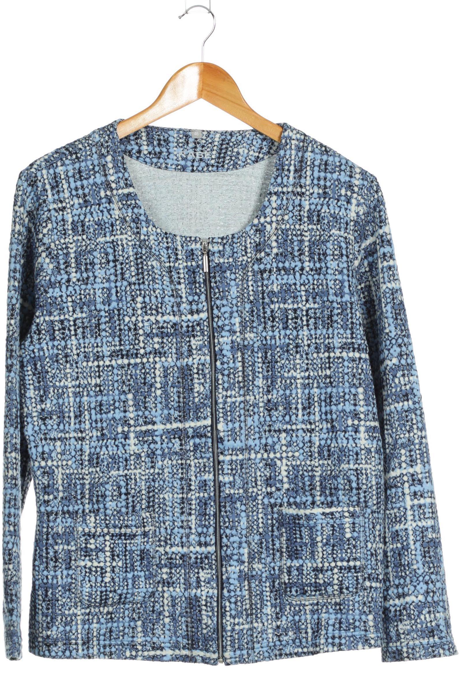 

Rabe Damen Strickjacke, blau, Gr. 46