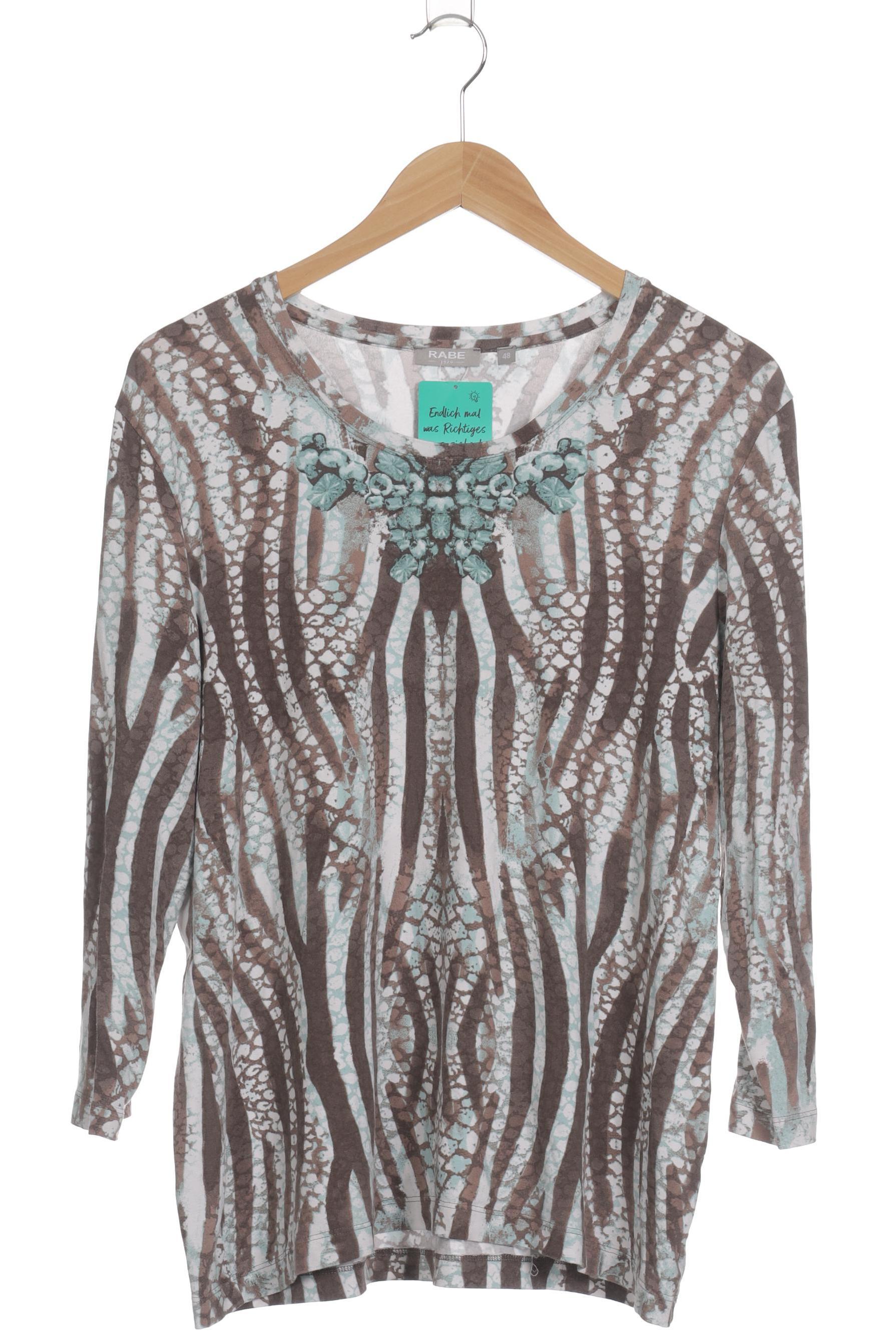 

Rabe Damen Langarmshirt, braun, Gr. 48