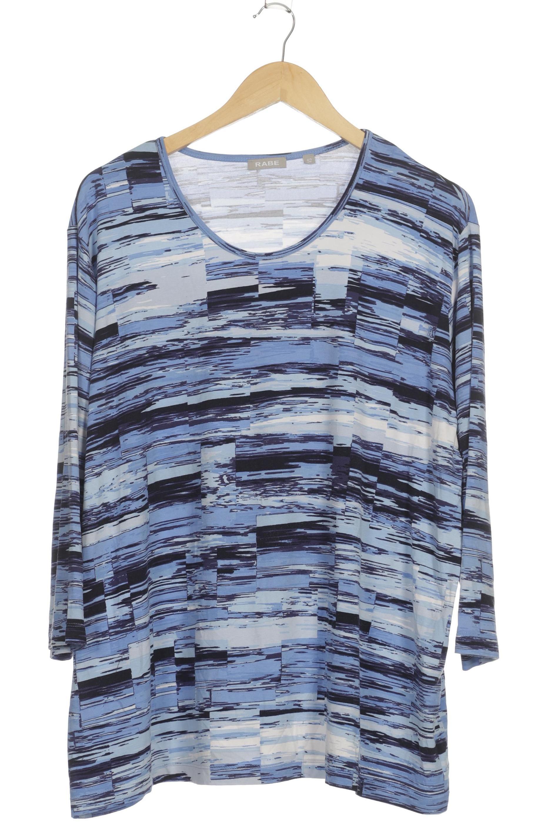 

Rabe Damen Langarmshirt, blau, Gr. 52