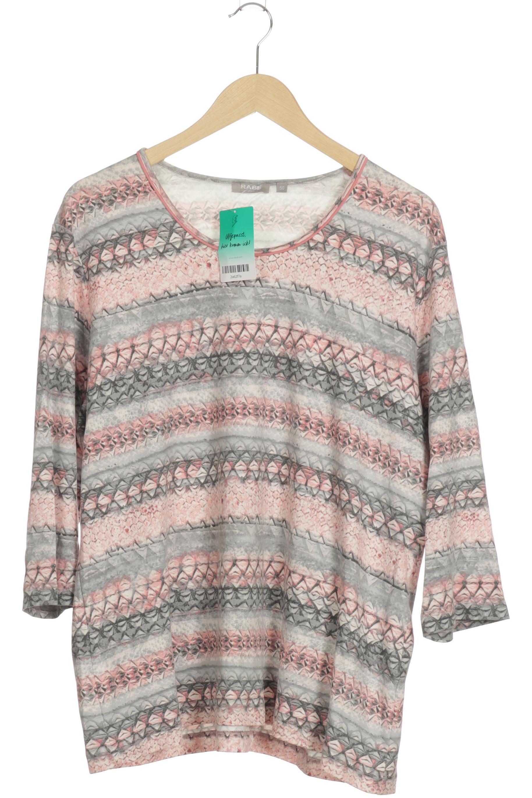 

Rabe Damen Langarmshirt, grau, Gr. 50