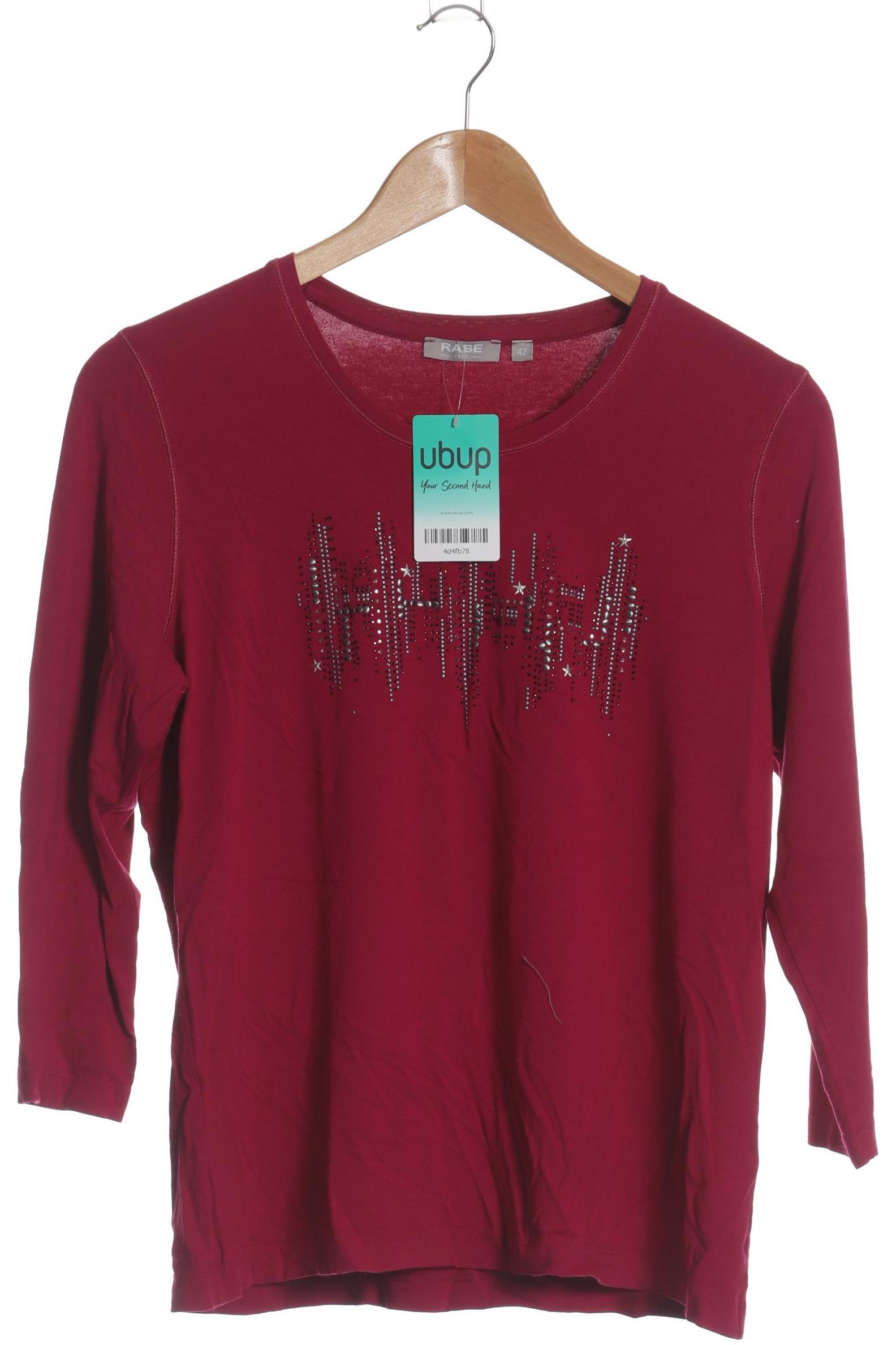 

Rabe Damen Langarmshirt, pink, Gr. 42