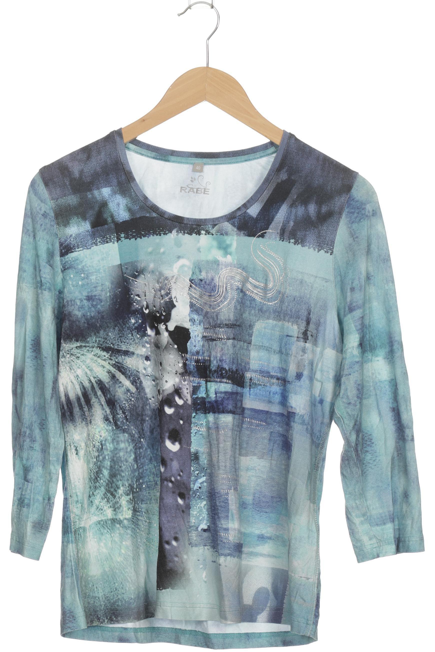 

Rabe Damen Langarmshirt, türkis, Gr. 40