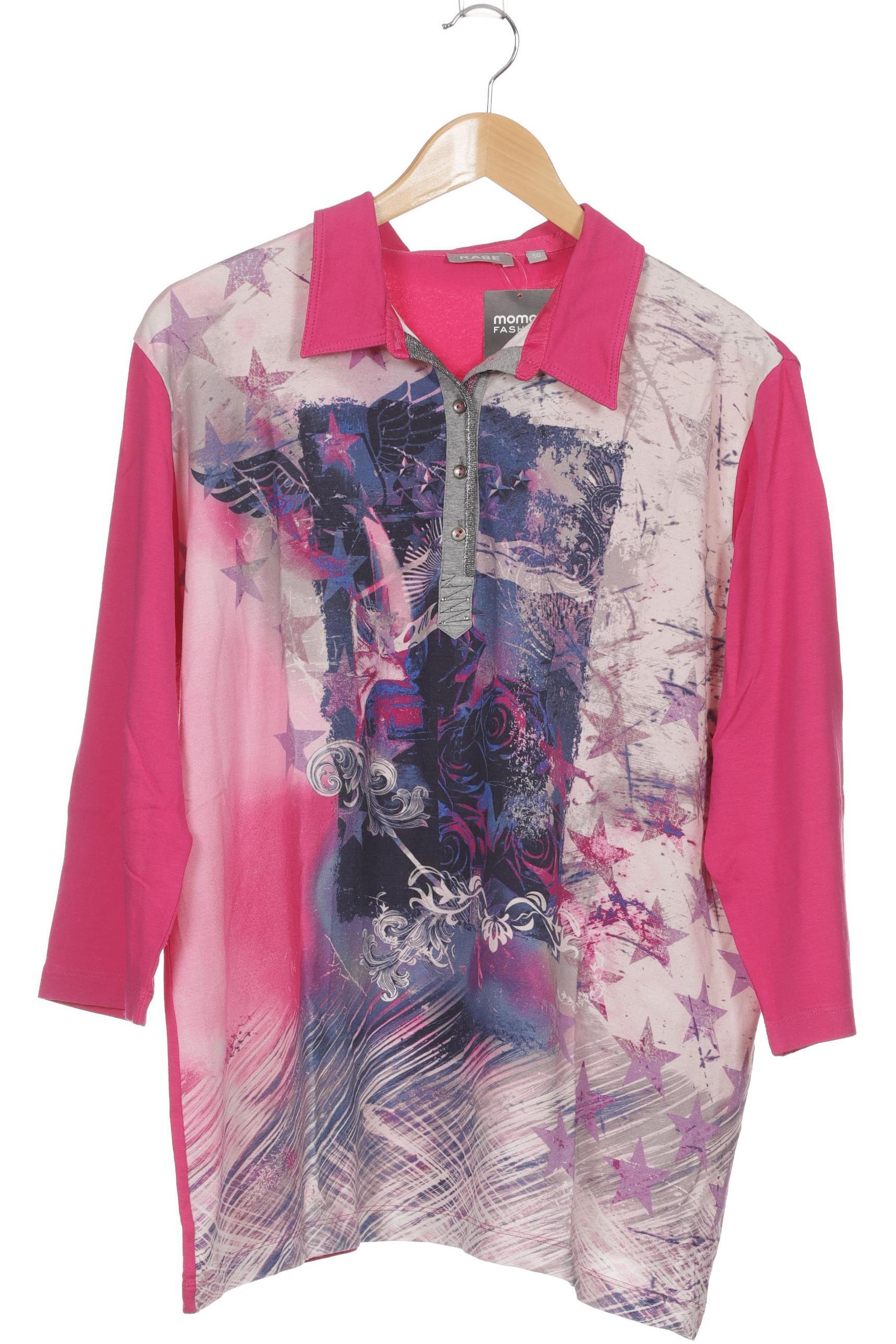 

Rabe Damen Langarmshirt, pink, Gr. 50