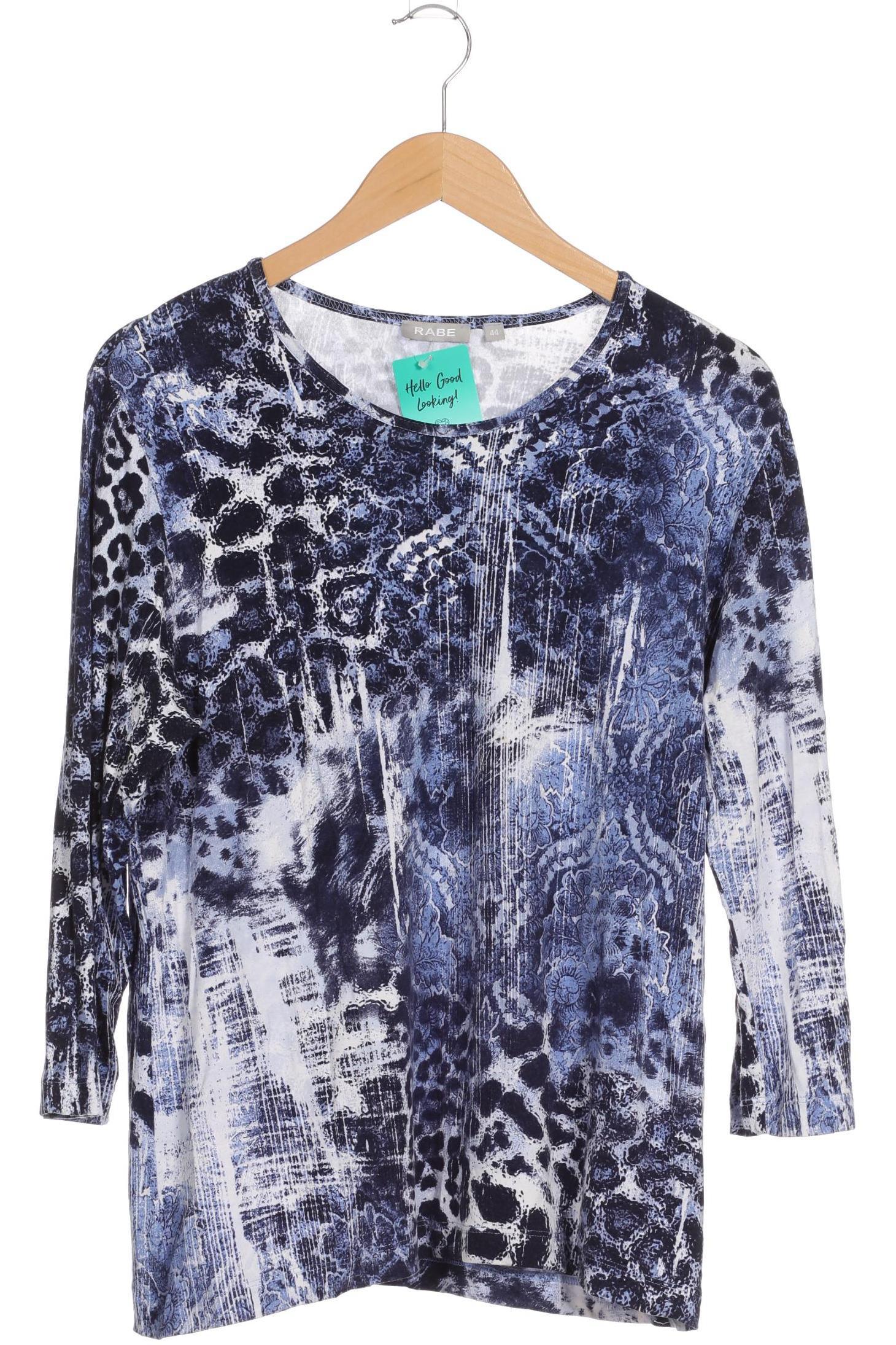 

Rabe Damen Langarmshirt, blau, Gr. 44