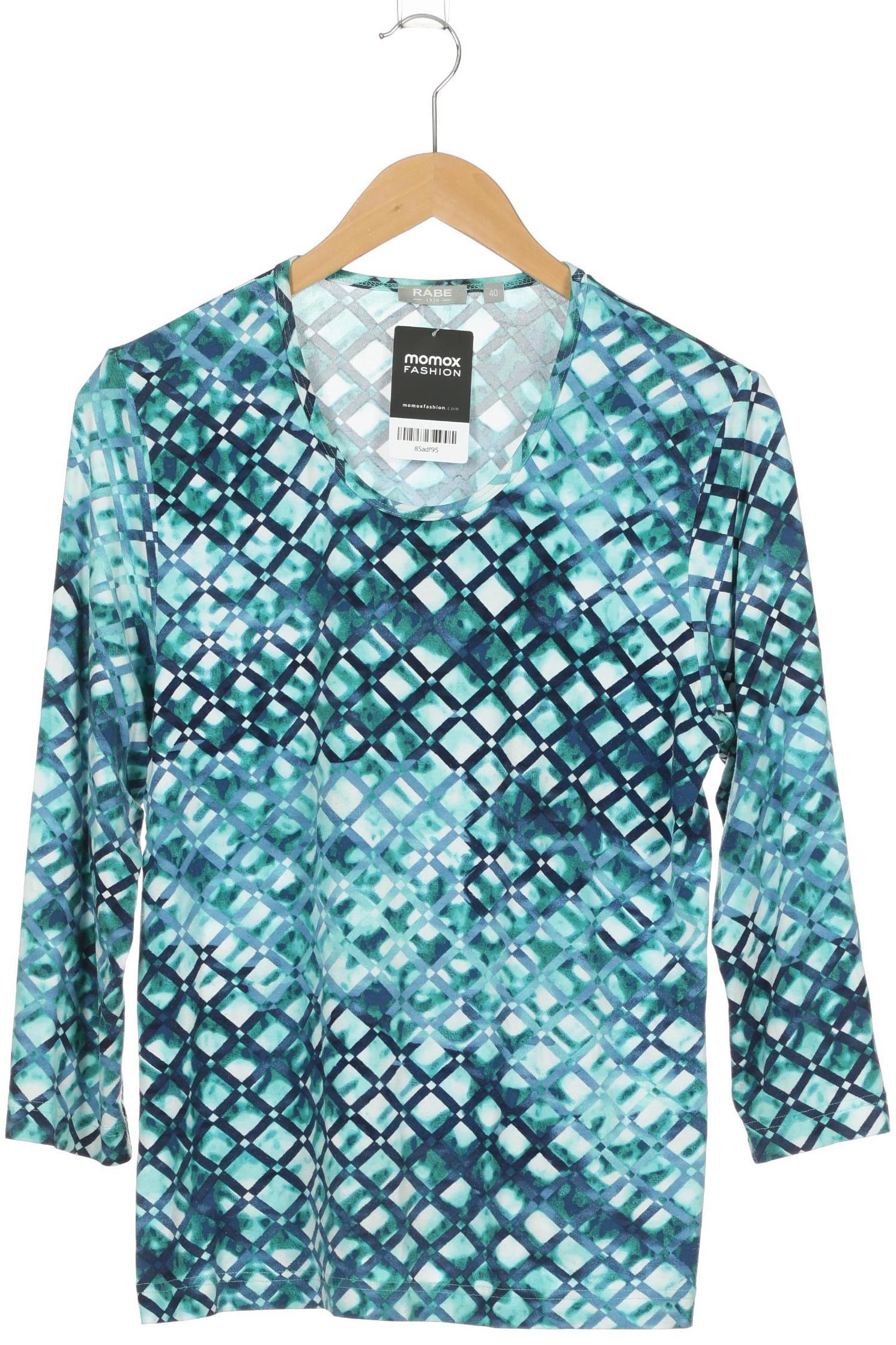 

Rabe Damen Langarmshirt, türkis, Gr. 40