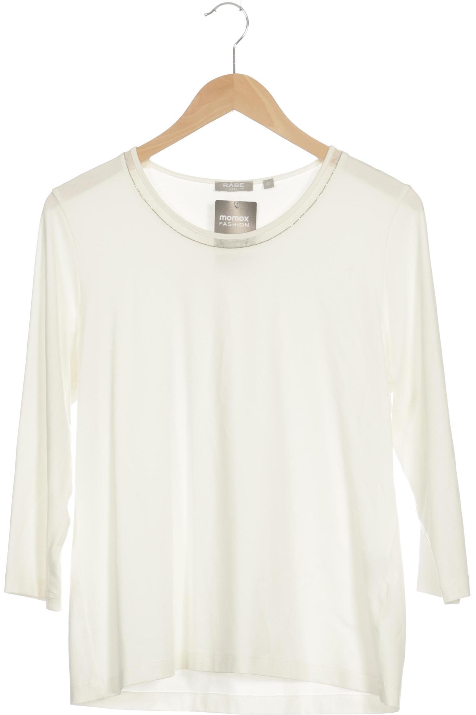 

Rabe Damen Langarmshirt, weiß, Gr. 42