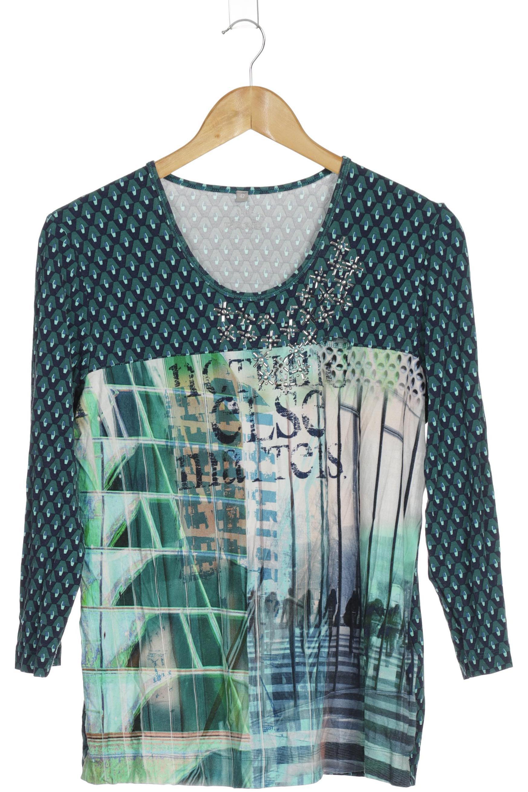 

Rabe Damen Langarmshirt, grün, Gr. 42