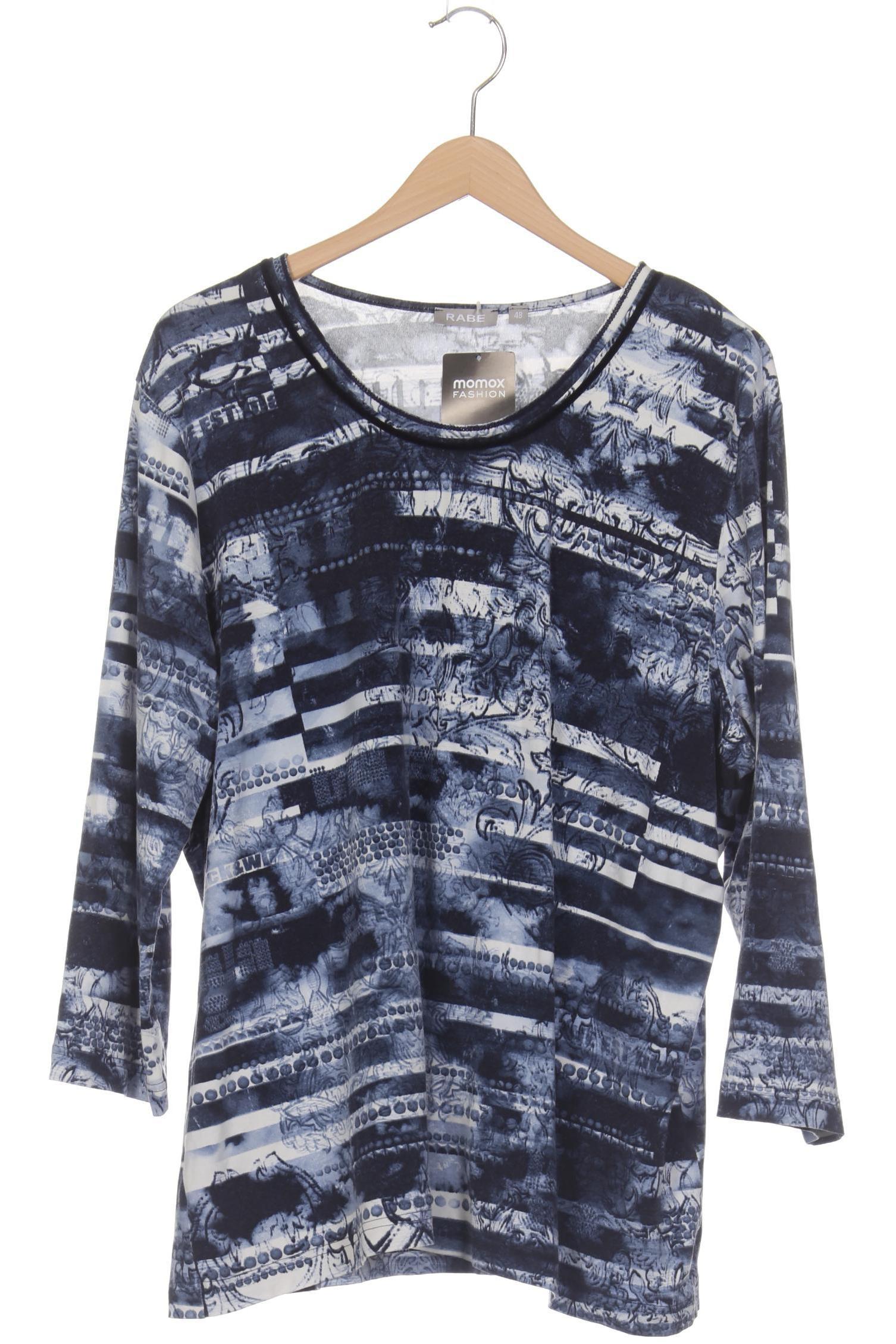 

Rabe Damen Langarmshirt, blau, Gr. 48