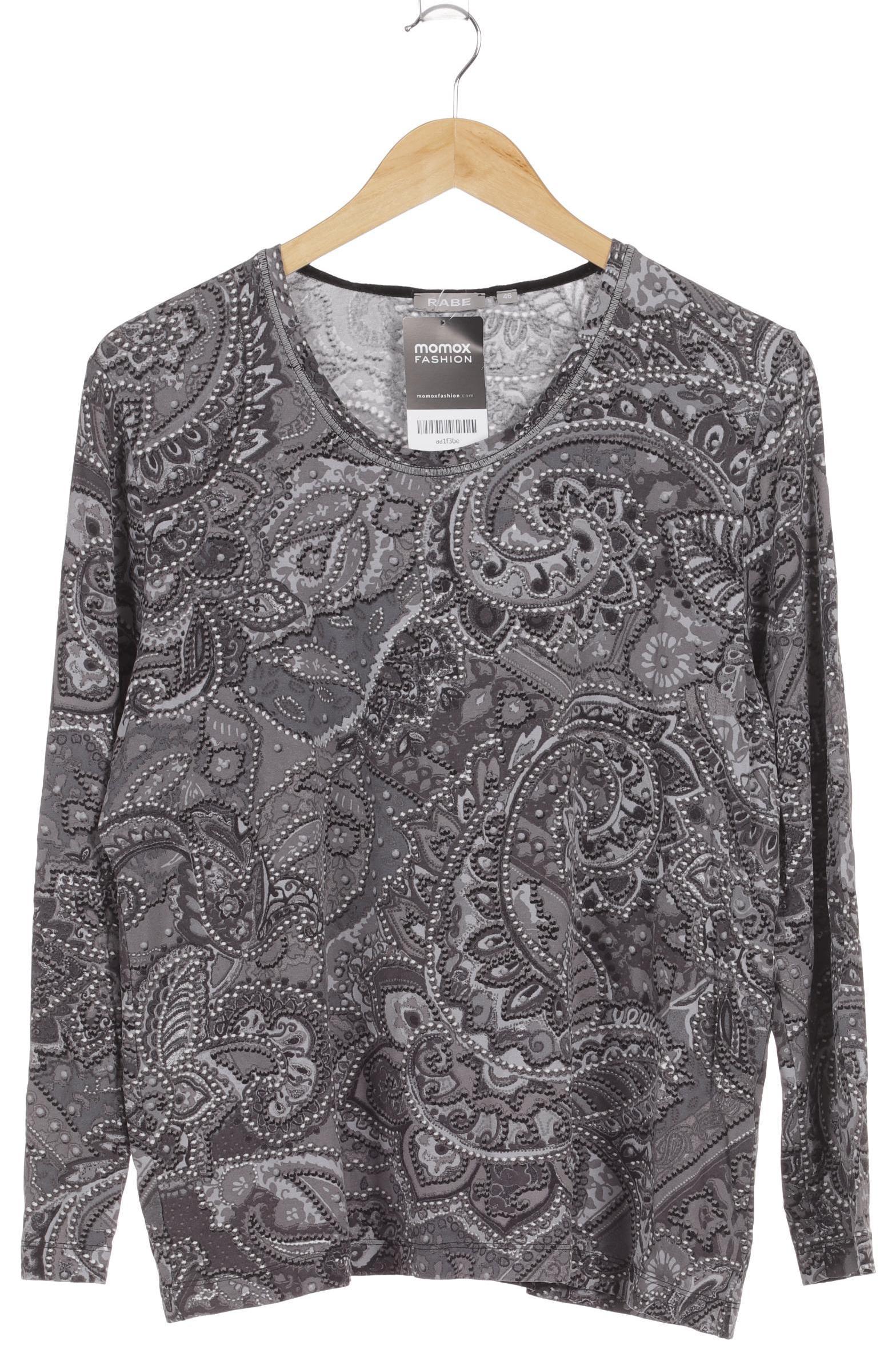

Rabe Damen Langarmshirt, grau, Gr. 46