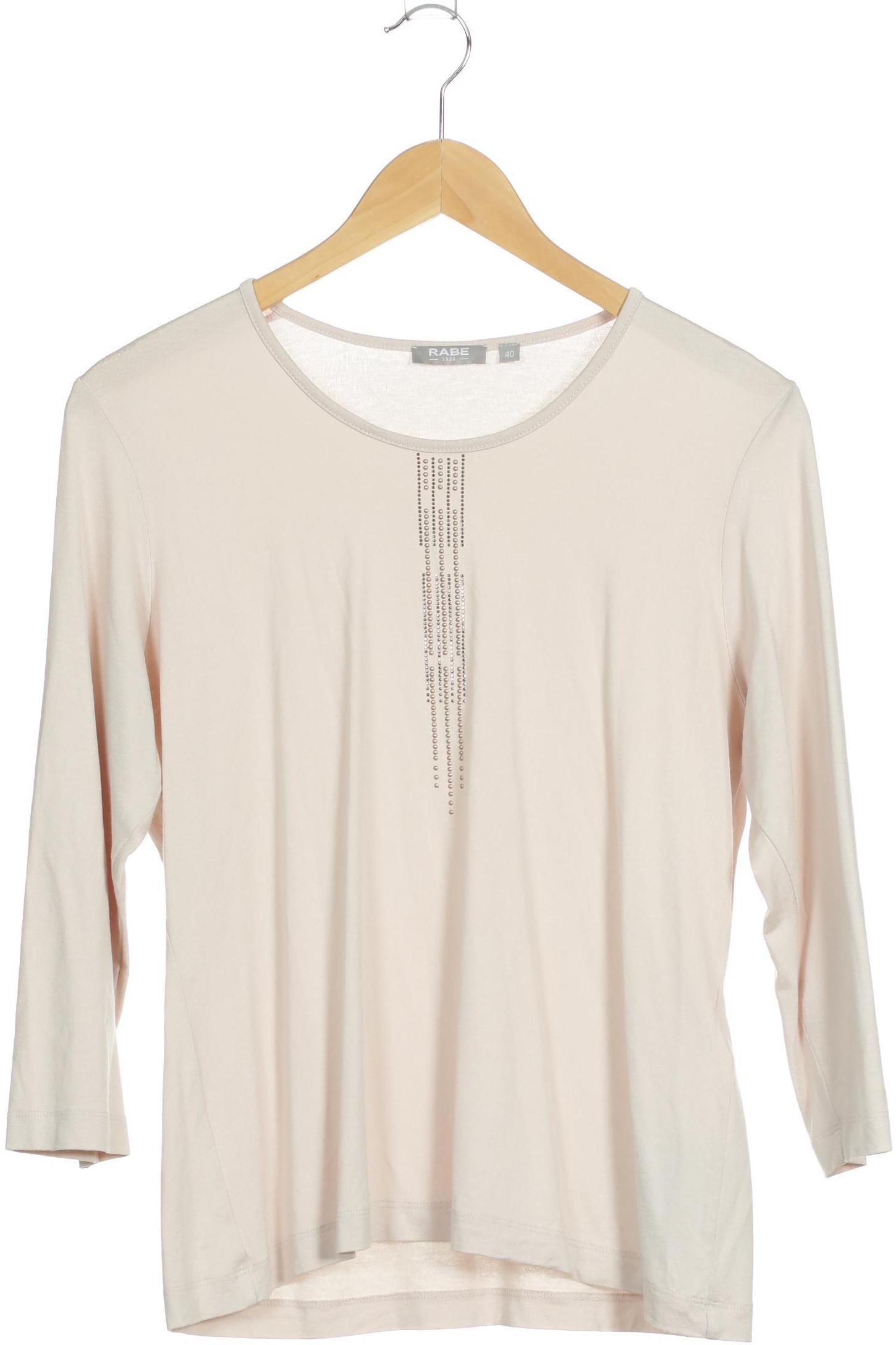 

Rabe Damen Langarmshirt, beige, Gr. 40