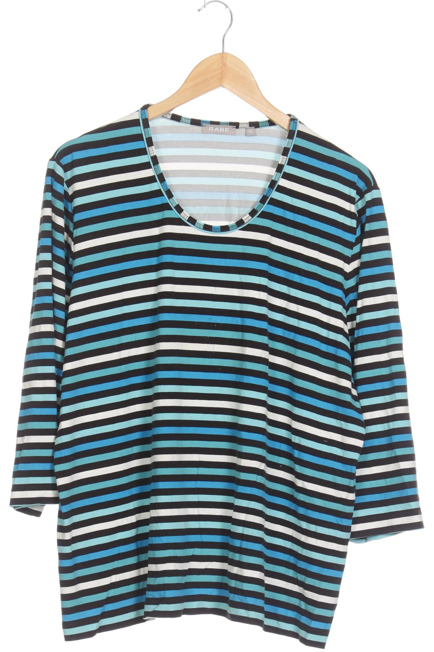 

Rabe Damen Langarmshirt, blau, Gr. 50