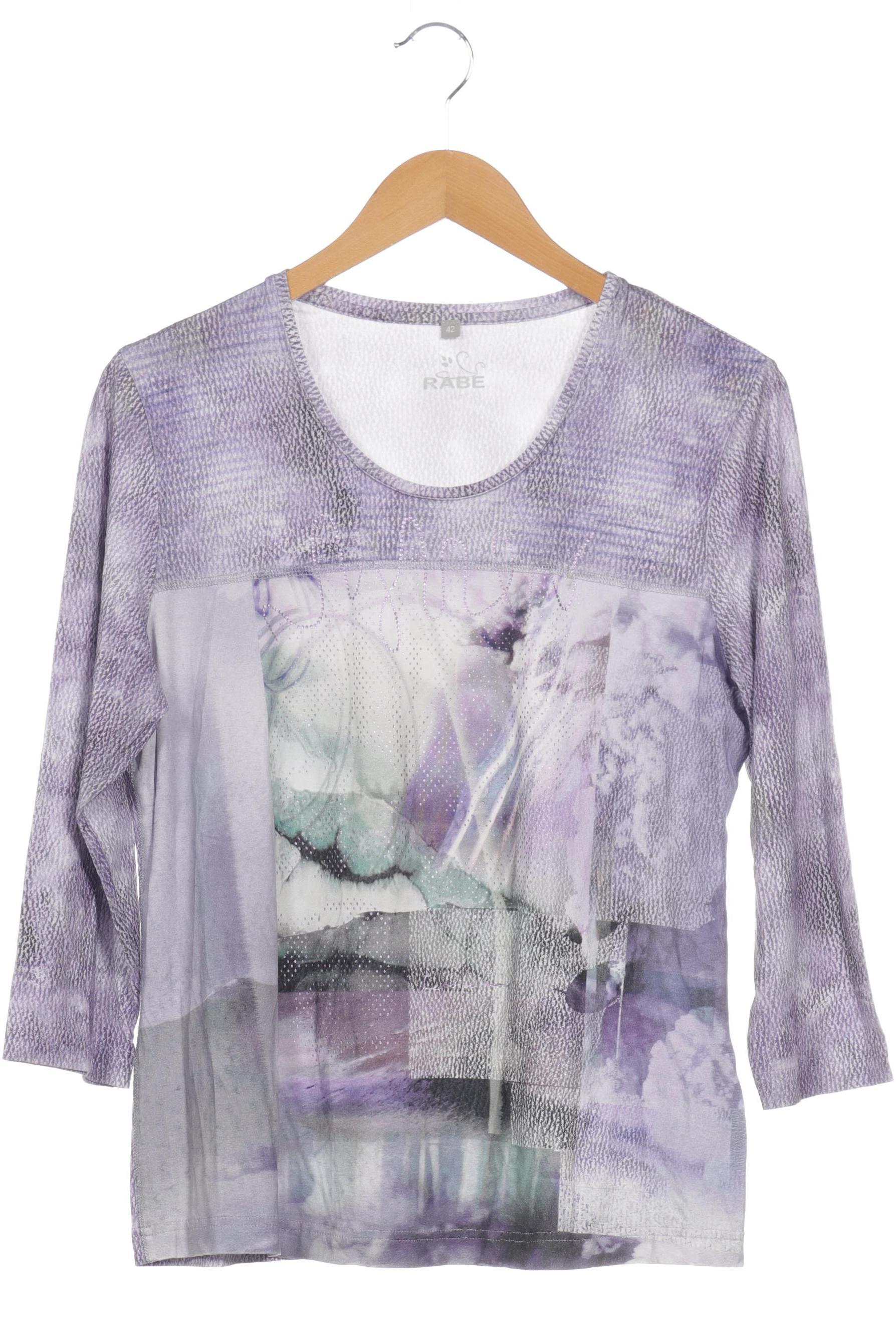 

Rabe Damen Langarmshirt, lila, Gr. 42