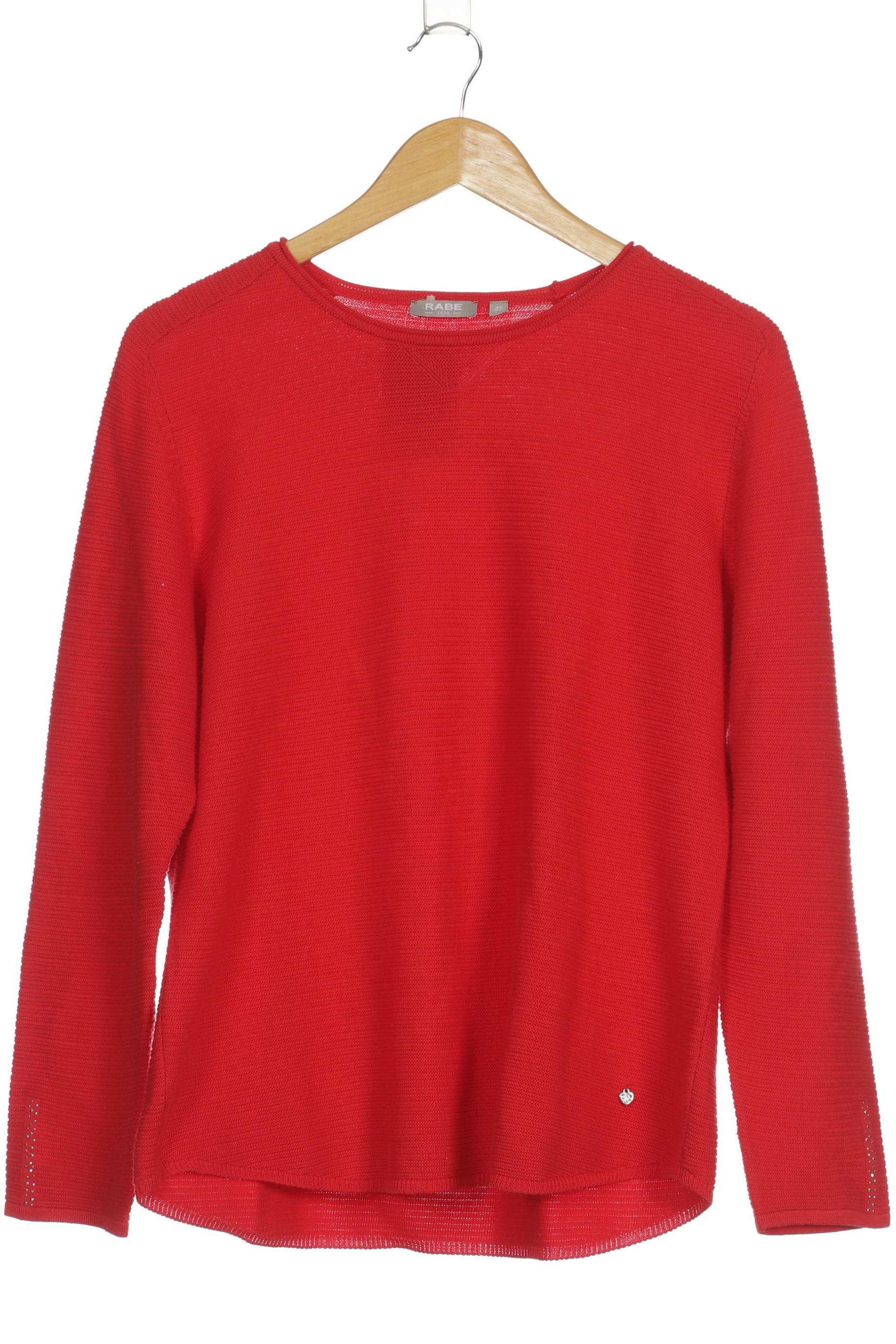 

Rabe Damen Pullover, rot, Gr. 42