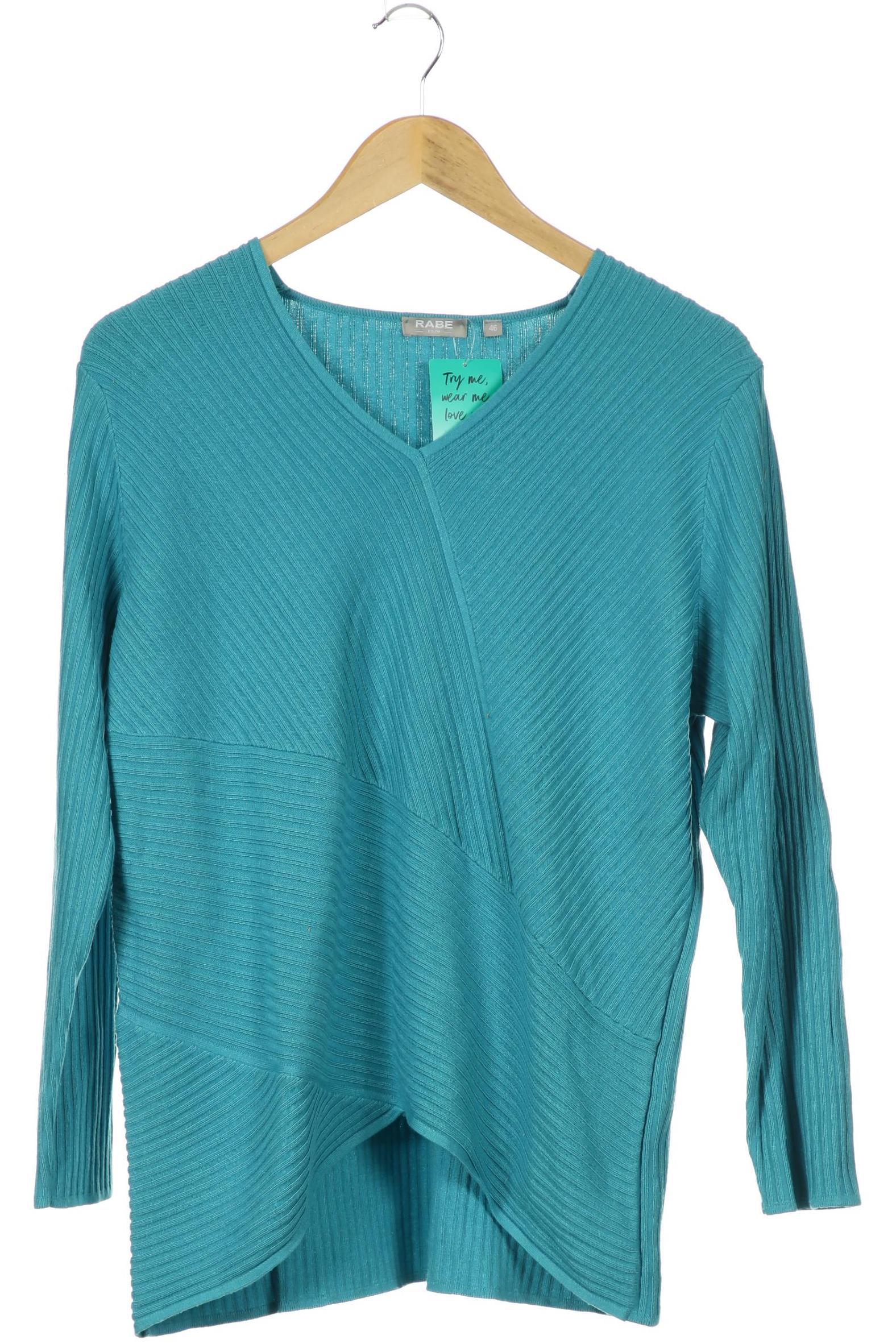 

Rabe Damen Pullover, blau, Gr. 46