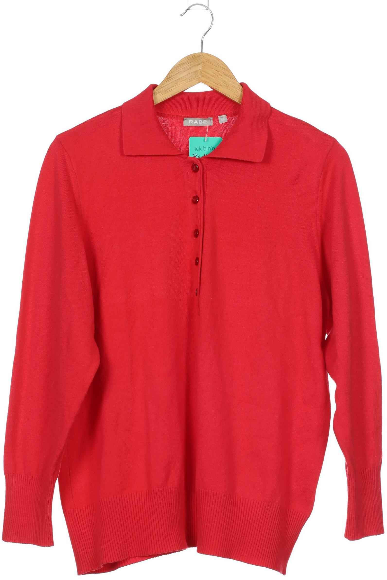 

Rabe Damen Pullover, rot, Gr. 48