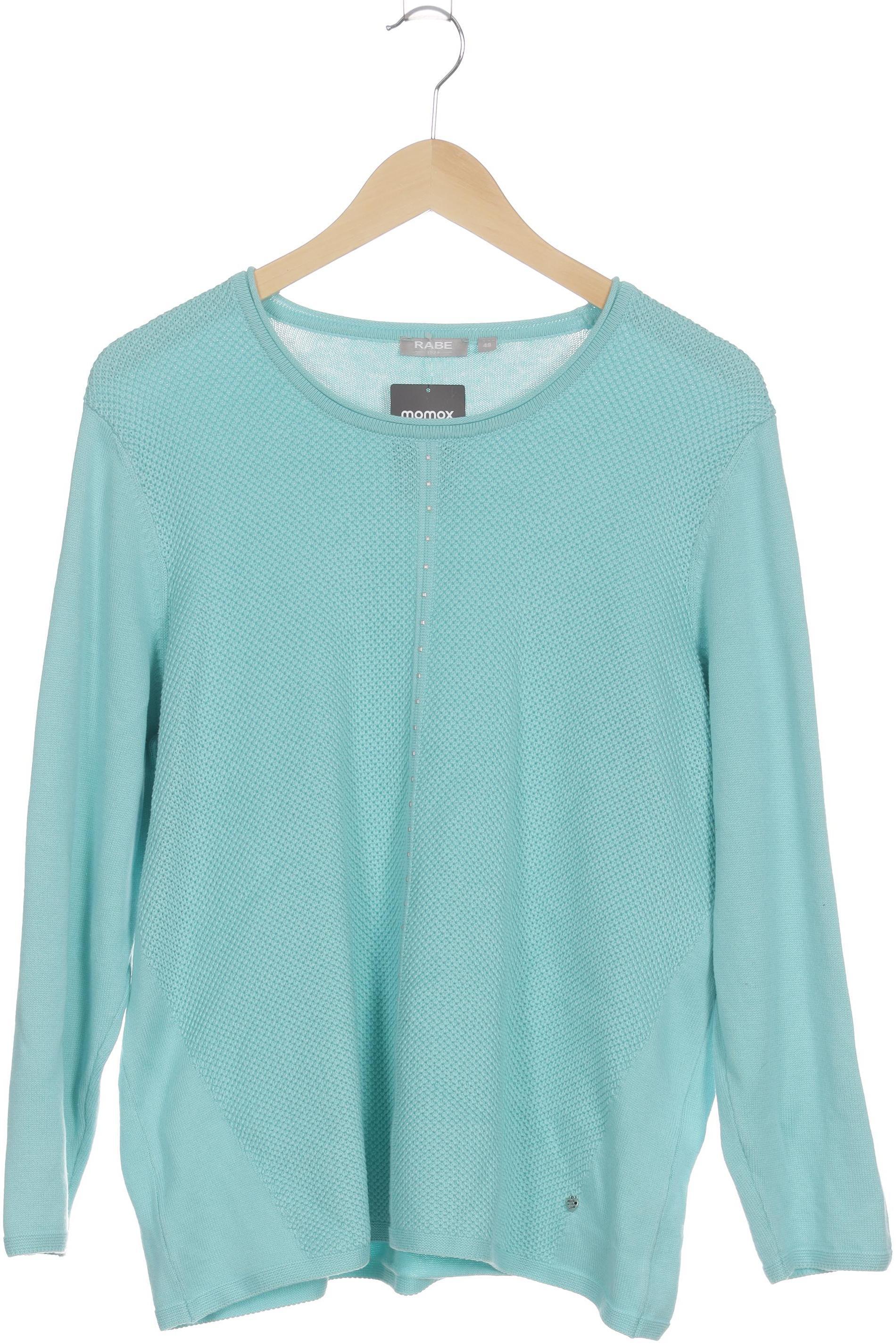 

Rabe Damen Pullover, türkis, Gr. 48