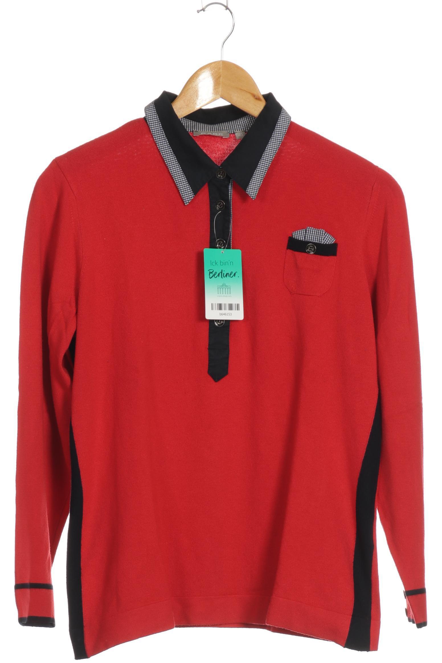 

Rabe Damen Pullover, rot, Gr. 40