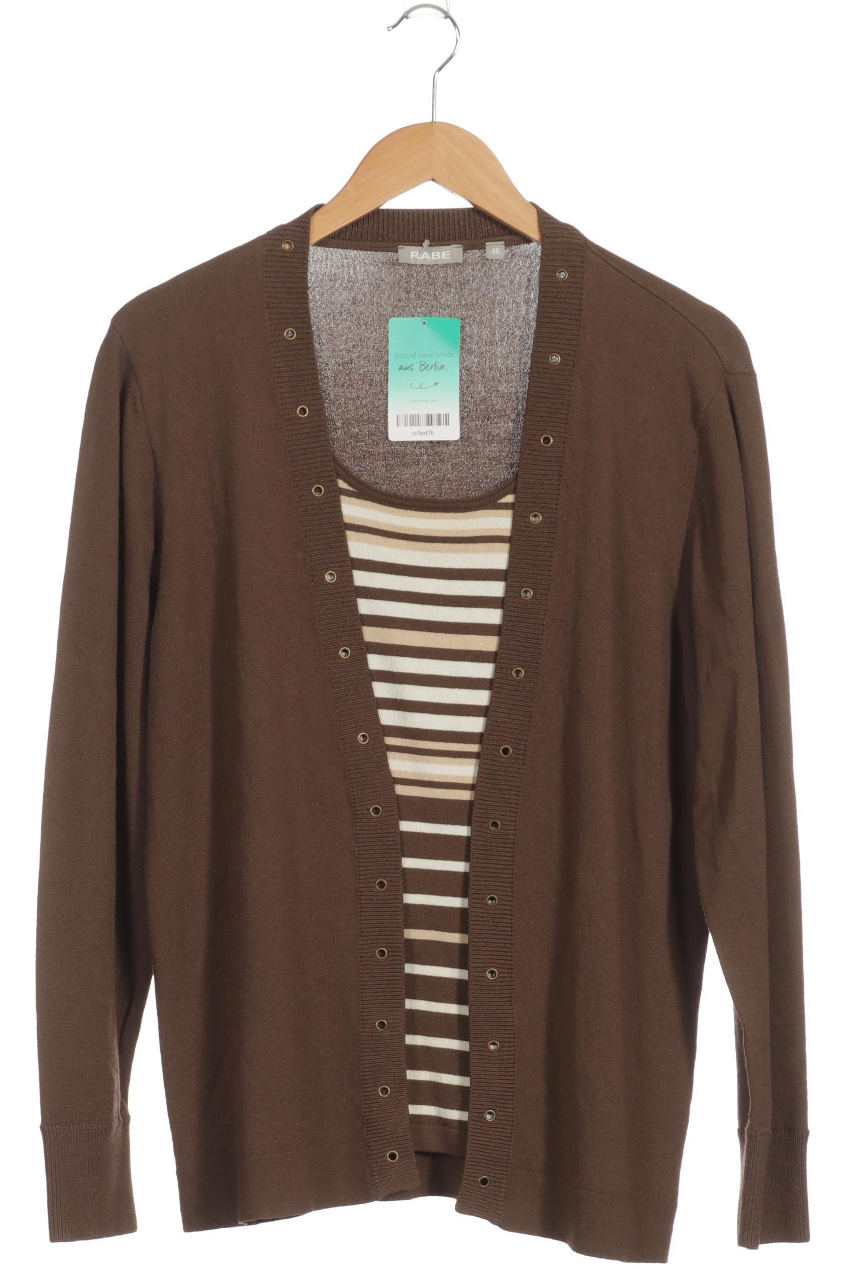 

Rabe Damen Pullover, braun, Gr. 46
