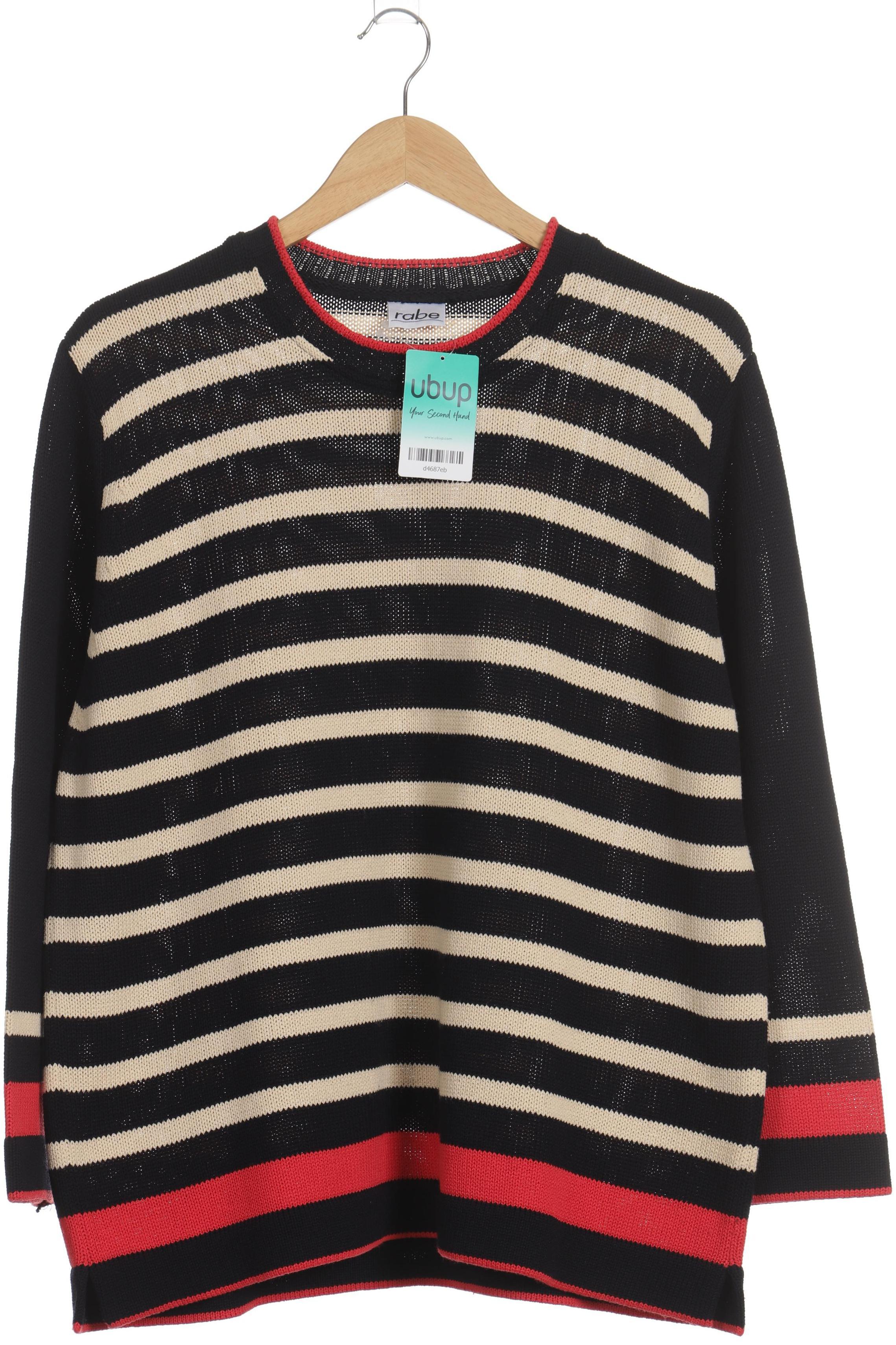 

Rabe Damen Pullover, schwarz, Gr. 48