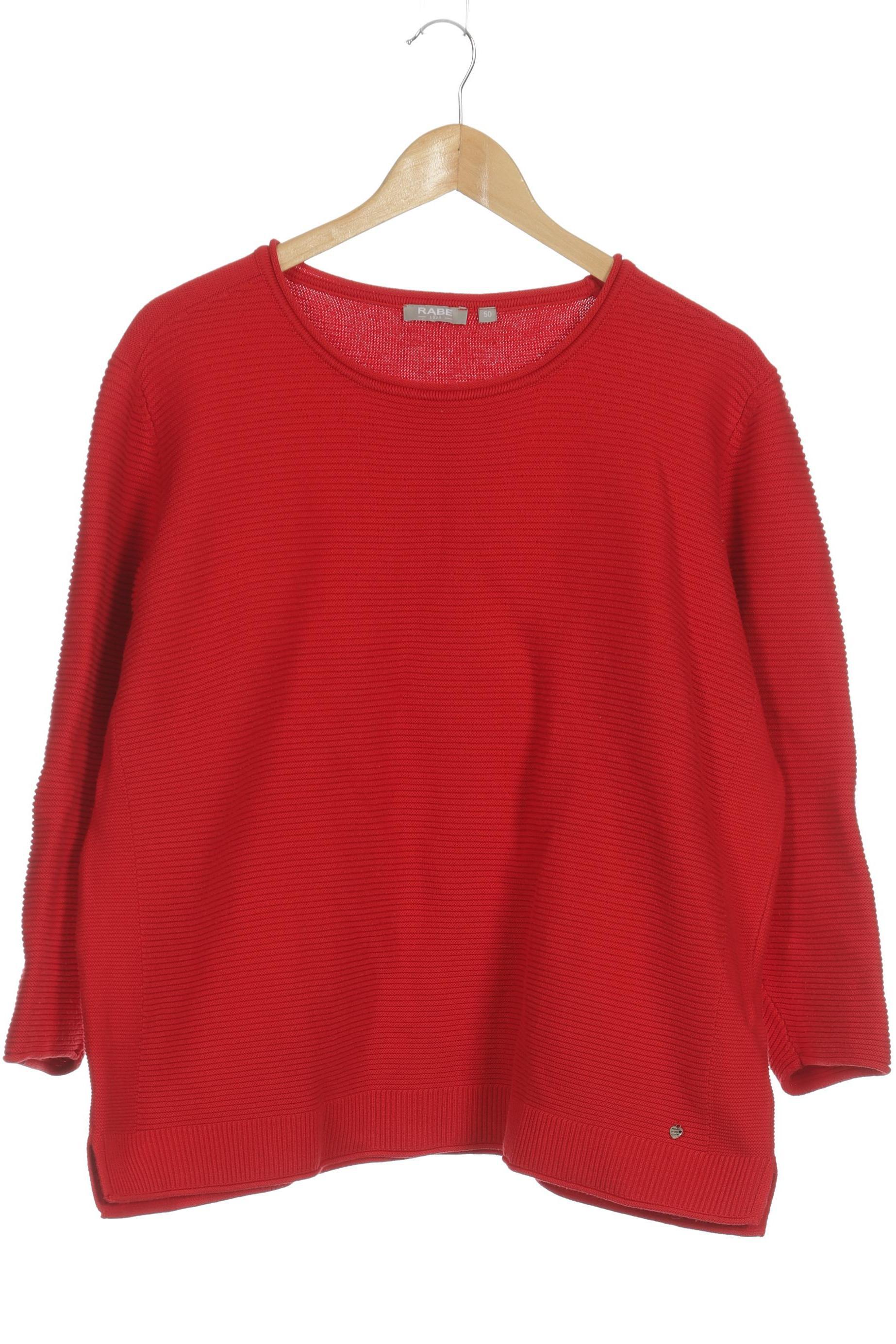 

Rabe Damen Pullover, rot, Gr. 50