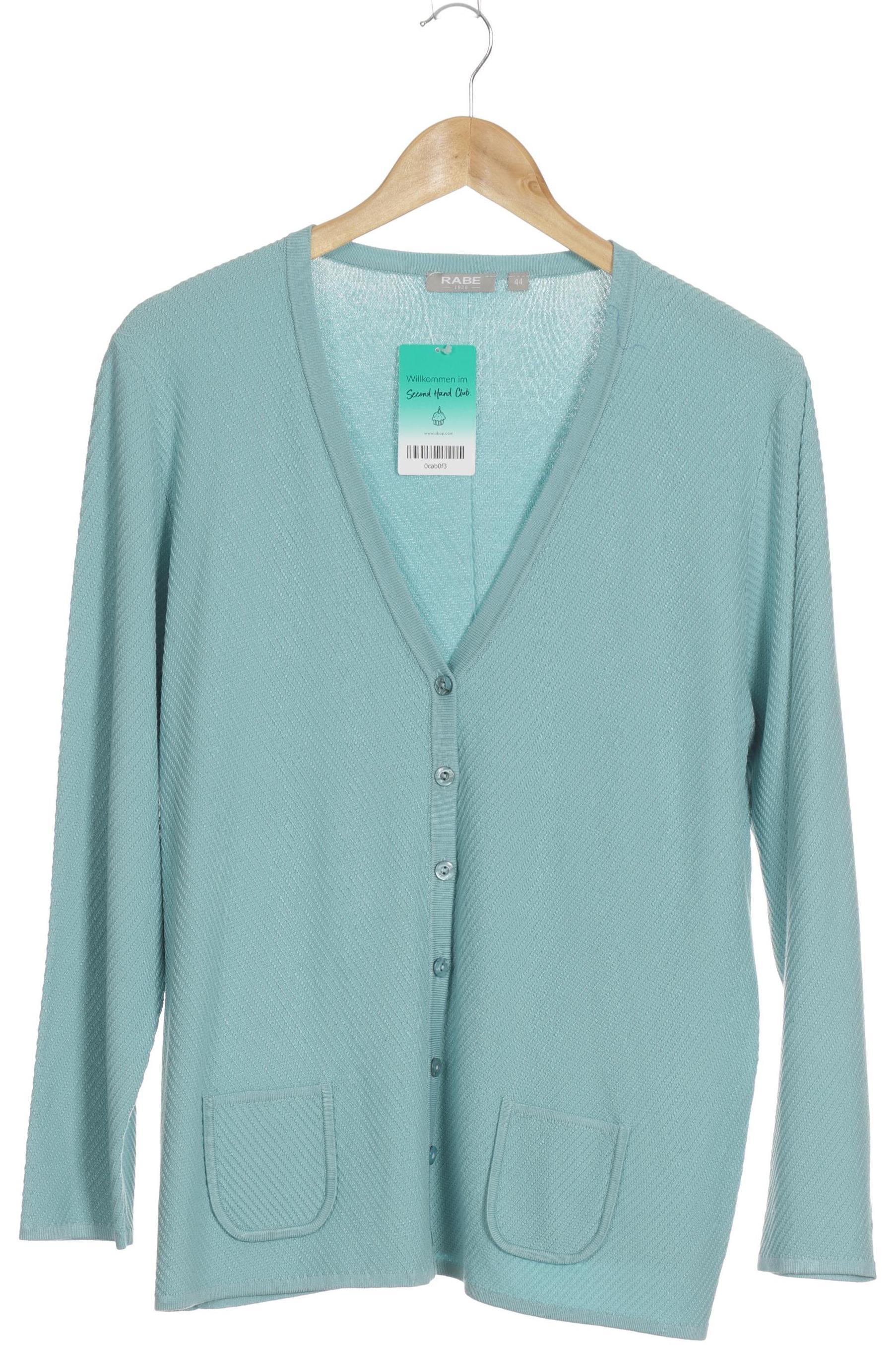 

Rabe Damen Strickjacke, türkis, Gr. 44