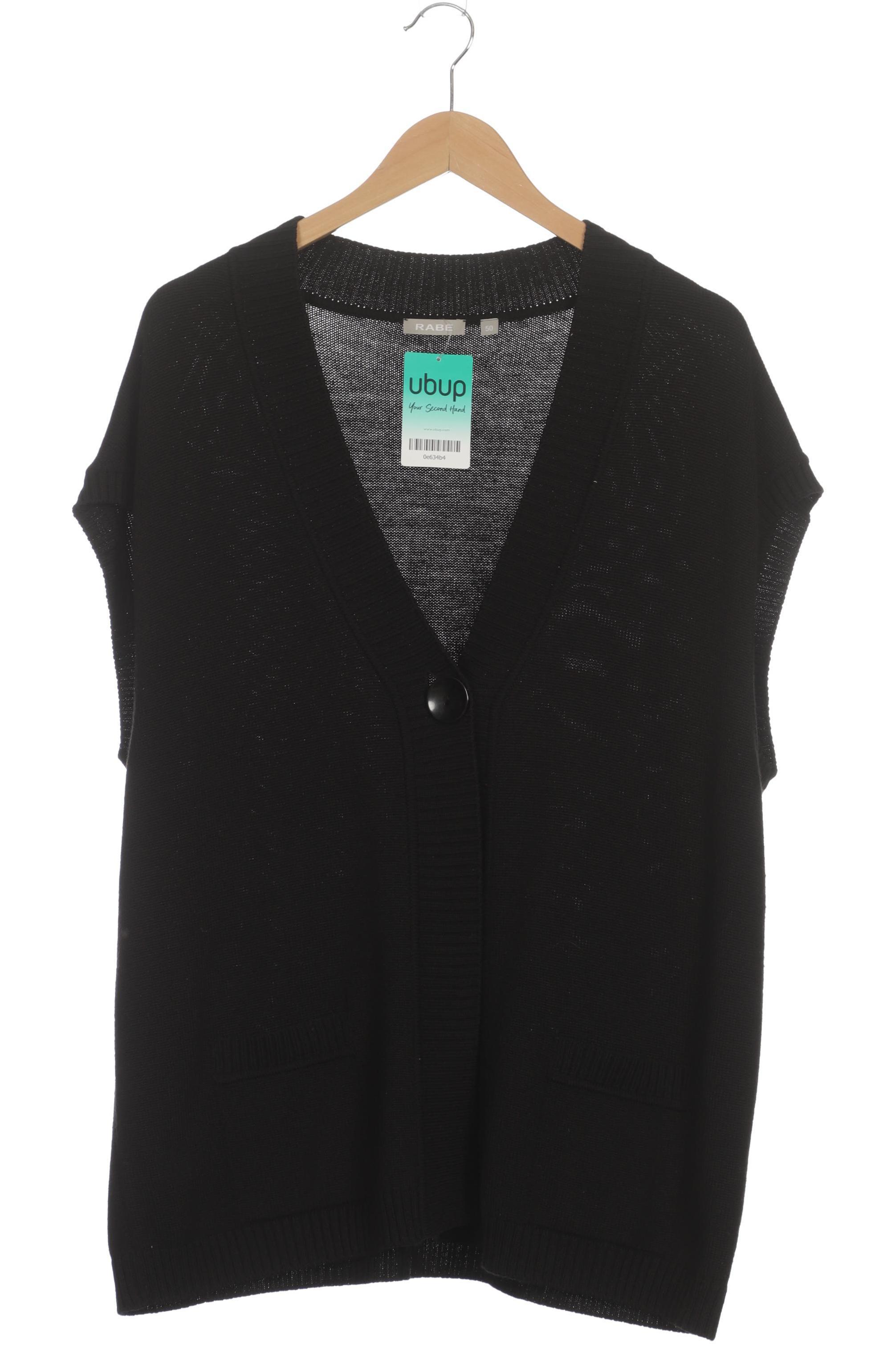 

Rabe Damen Strickjacke, schwarz, Gr. 50