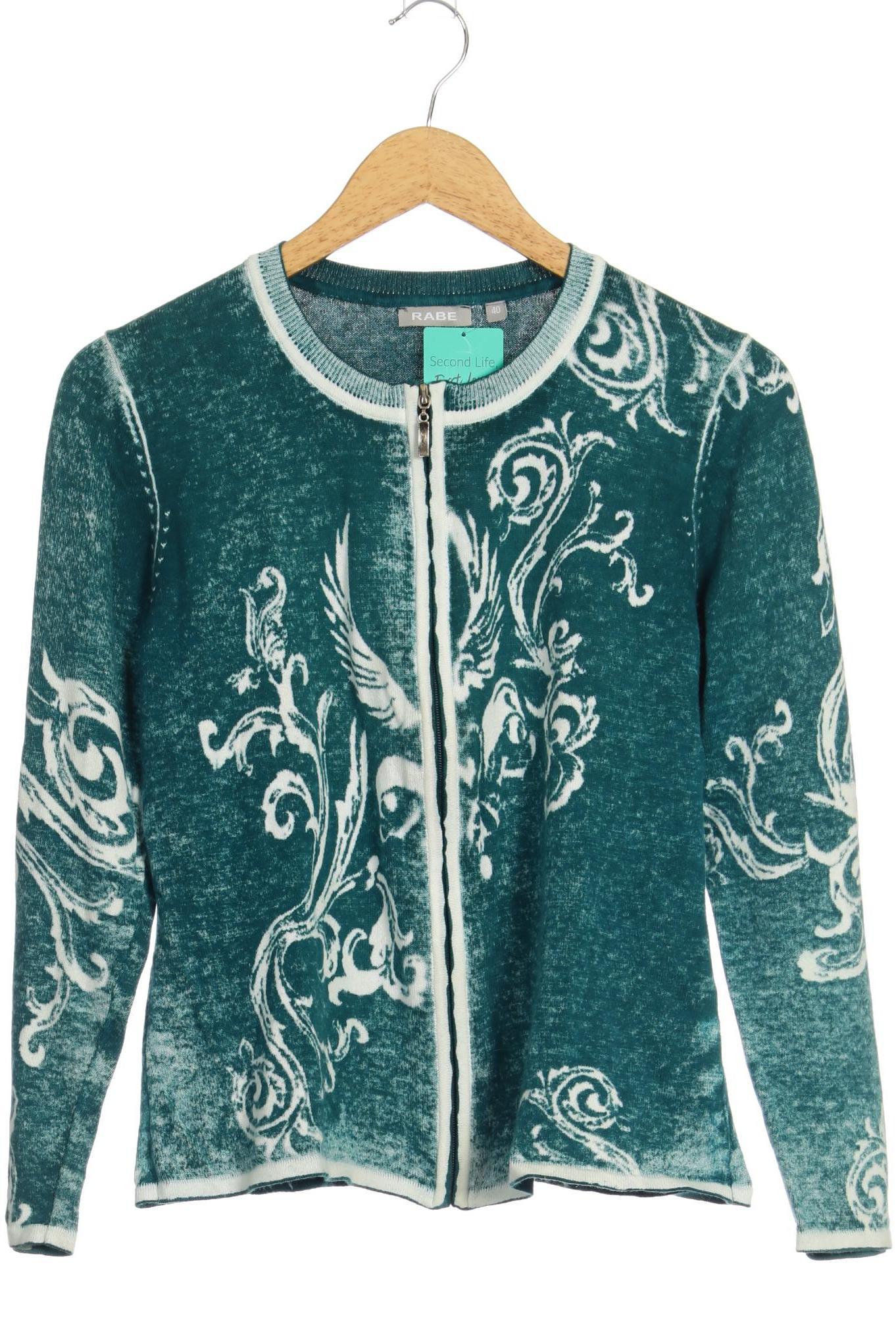 

Rabe Damen Strickjacke, grün, Gr. 40