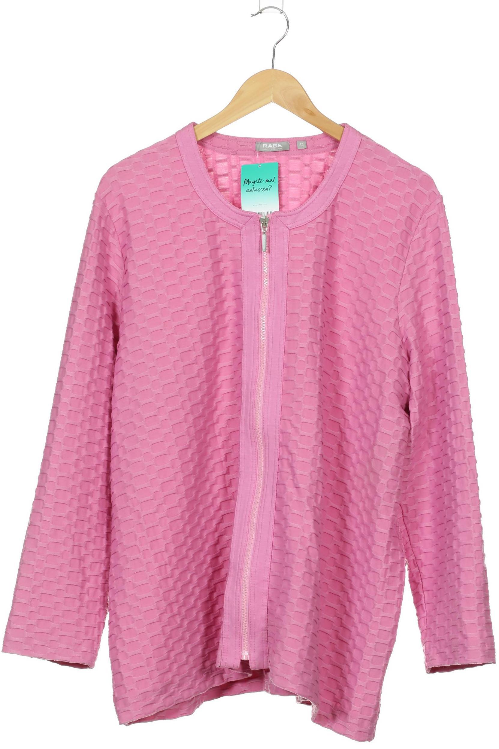 

Rabe Damen Strickjacke, pink, Gr. 52