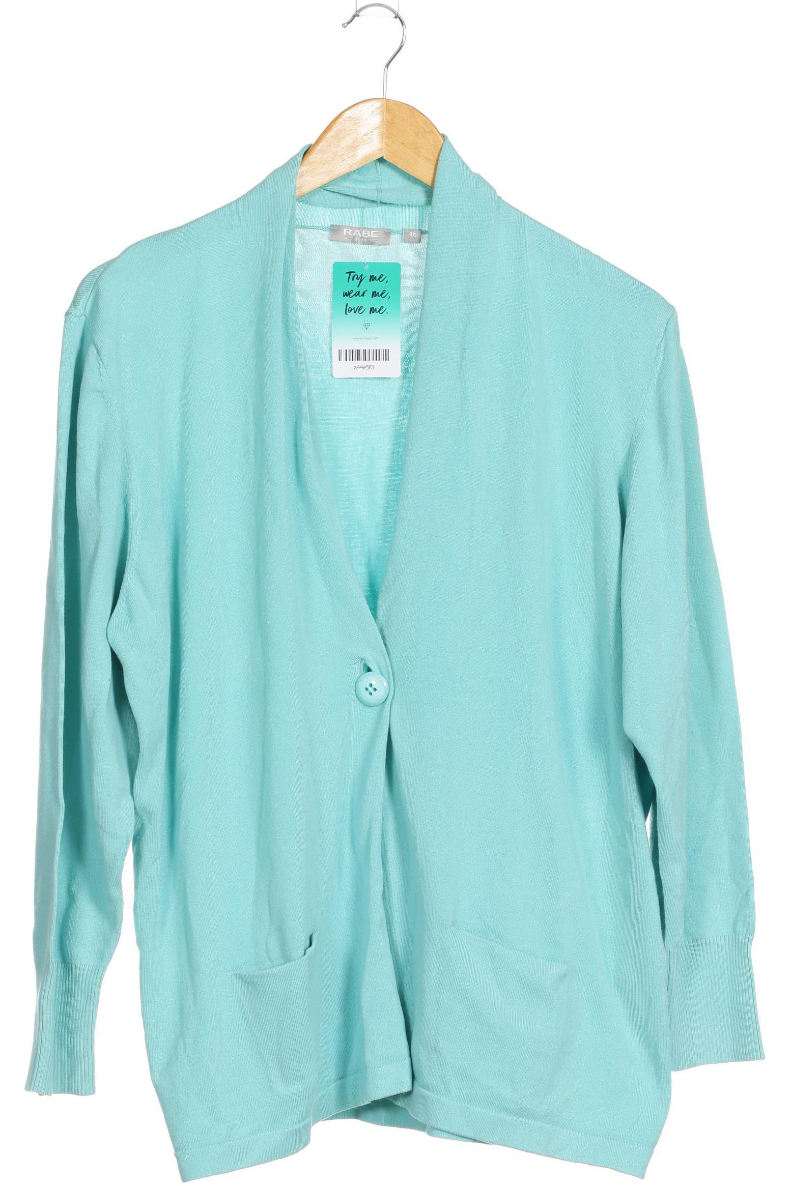 

Rabe Damen Strickjacke, türkis, Gr. 46
