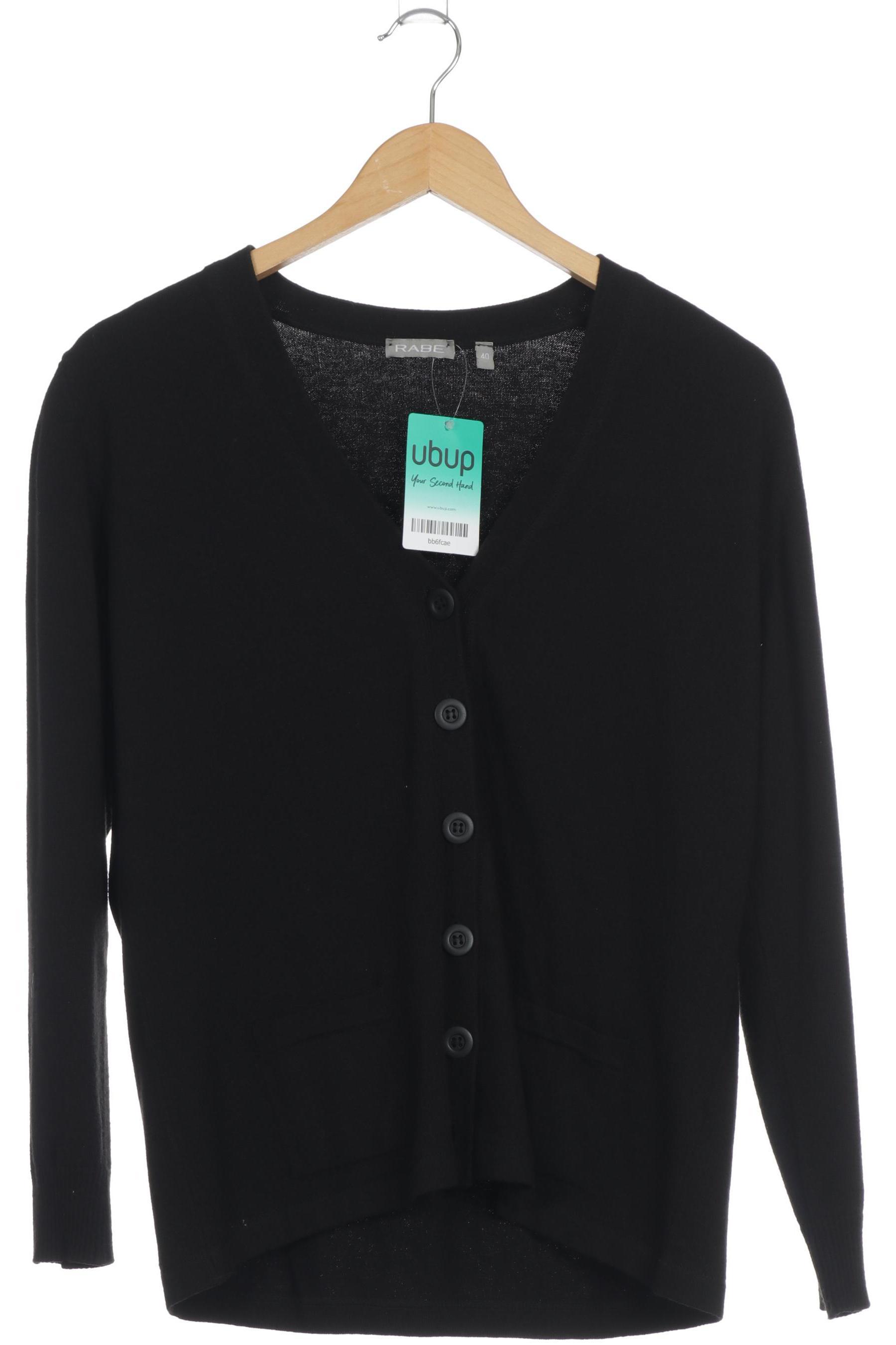 

Rabe Damen Strickjacke, schwarz, Gr. 40