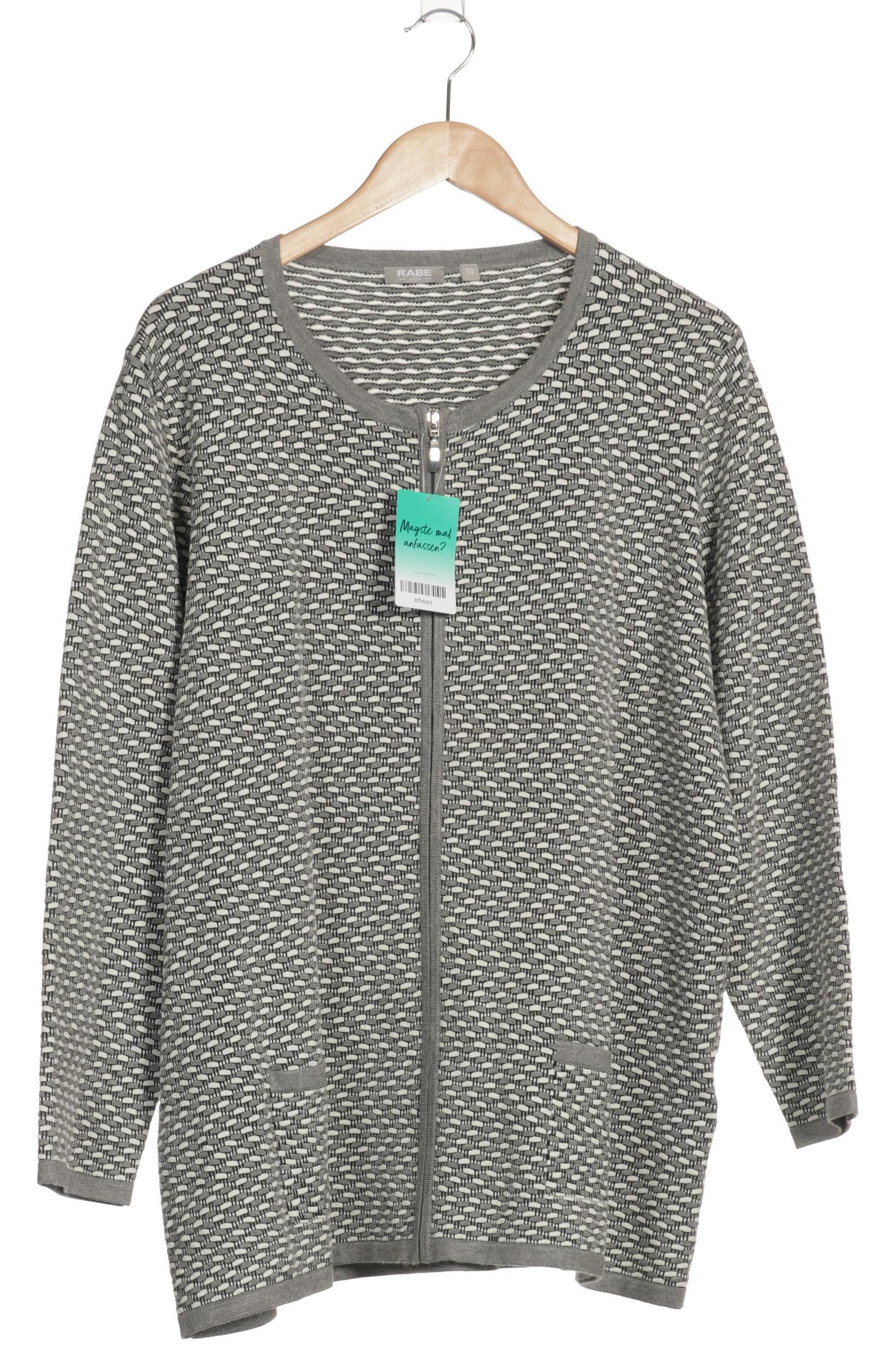 

Rabe Damen Strickjacke, grau, Gr. 50