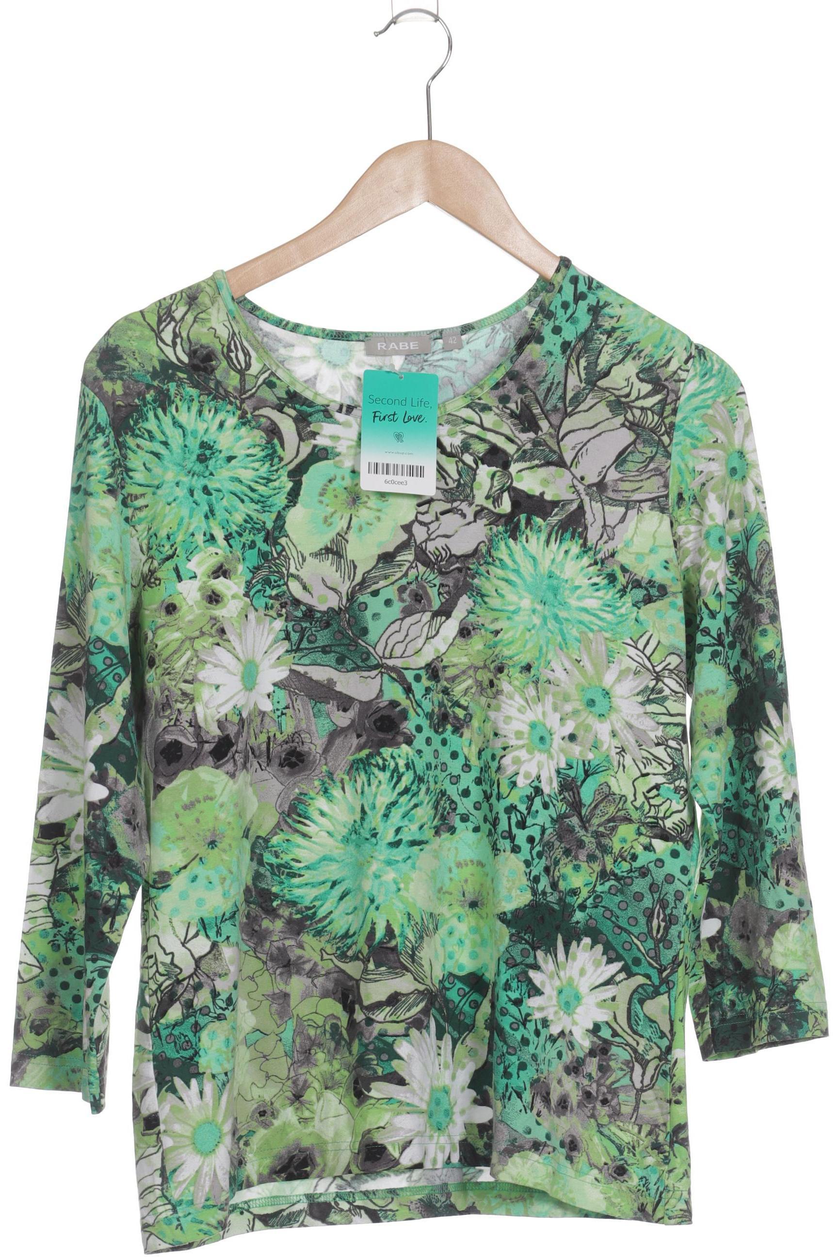 

Rabe Damen Langarmshirt, grün, Gr. 42