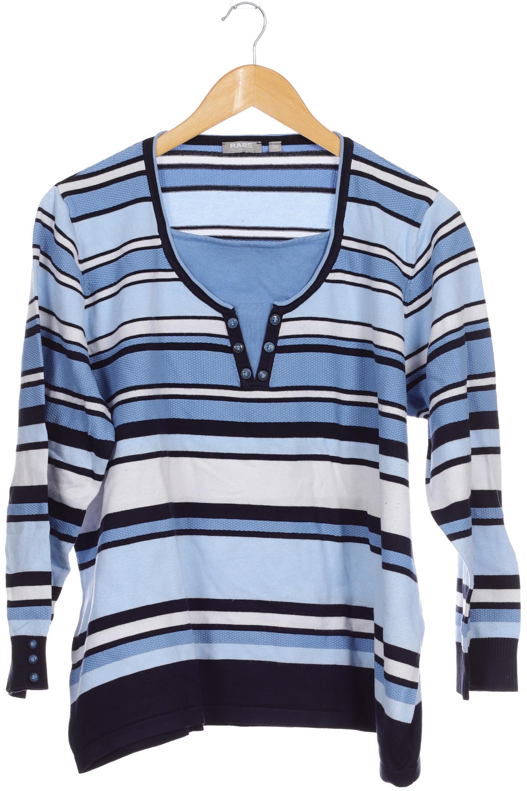 

Rabe Damen Pullover, blau, Gr. 50