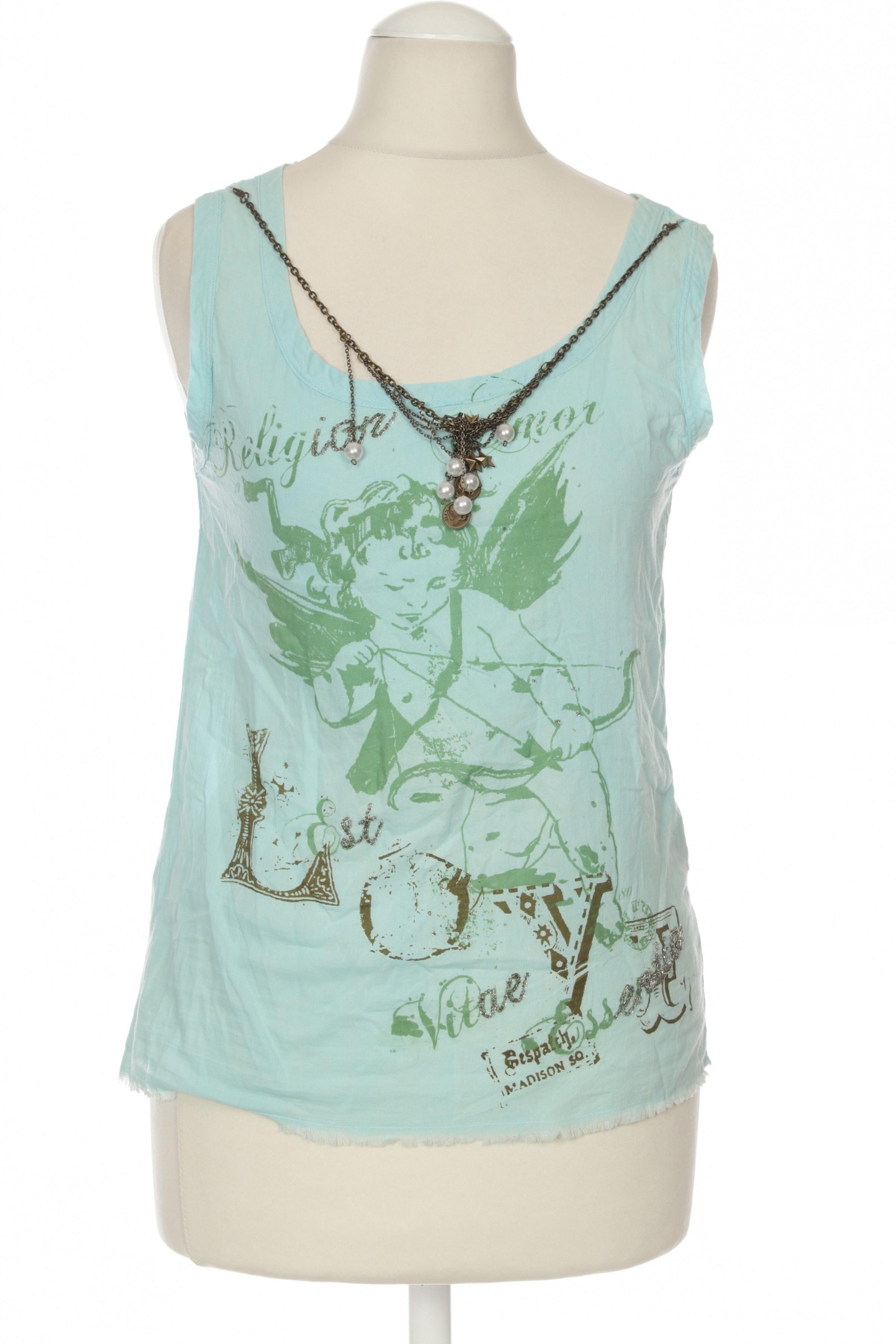 

Religion Damen Top, türkis, Gr.