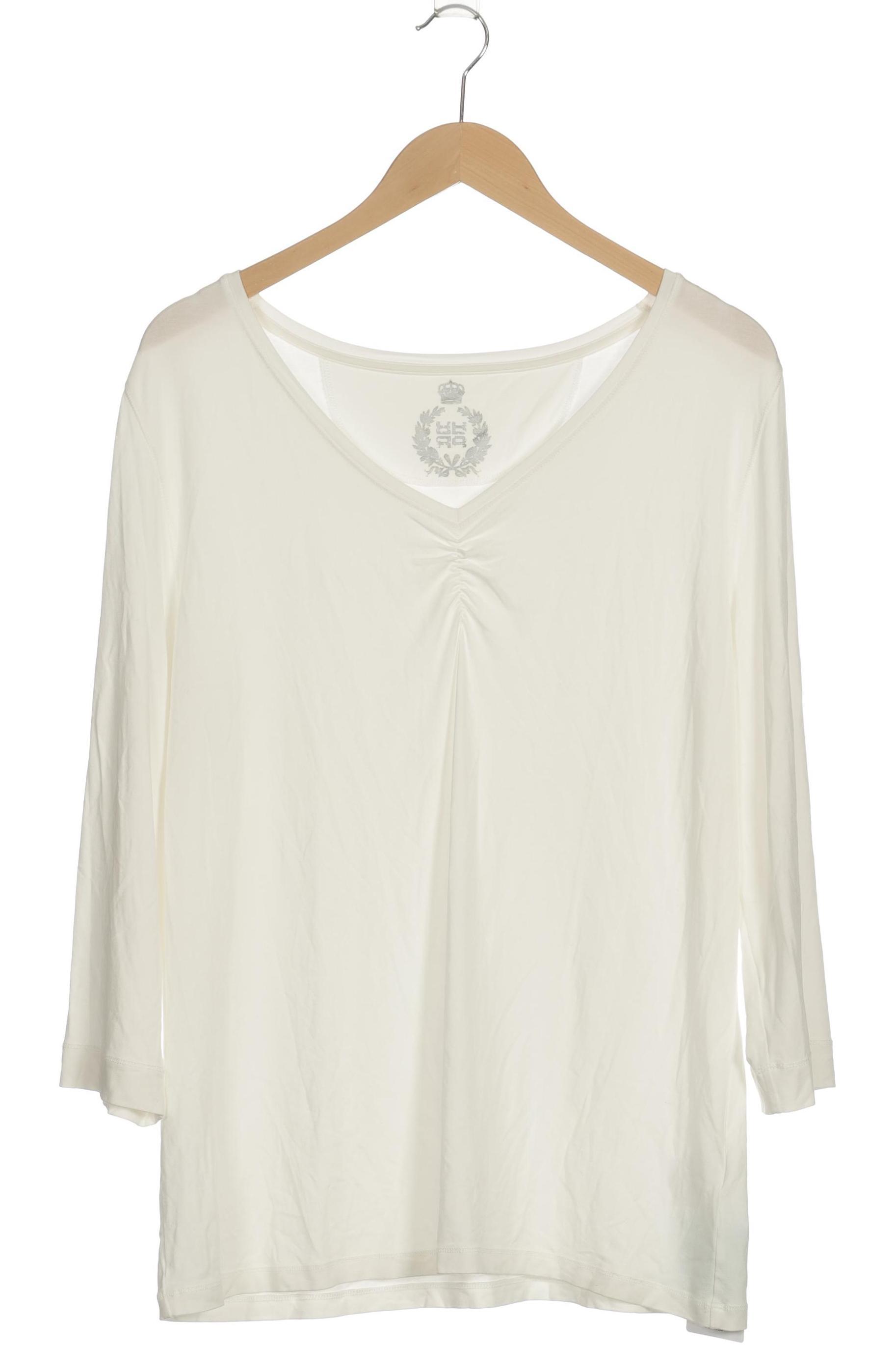 

Riani Damen Langarmshirt, weiß, Gr. 46