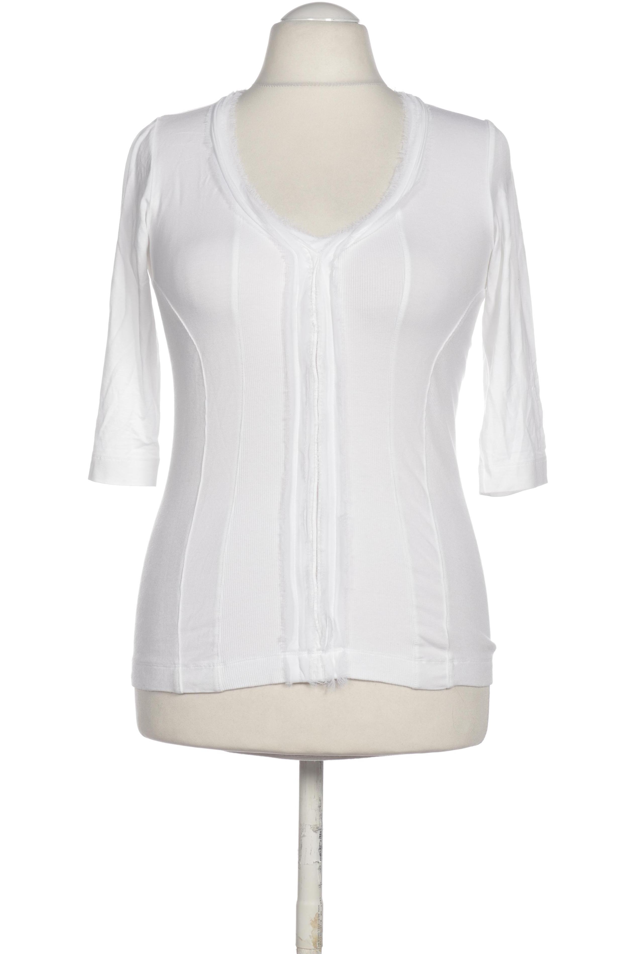

Riani Damen Langarmshirt, weiß, Gr. 36