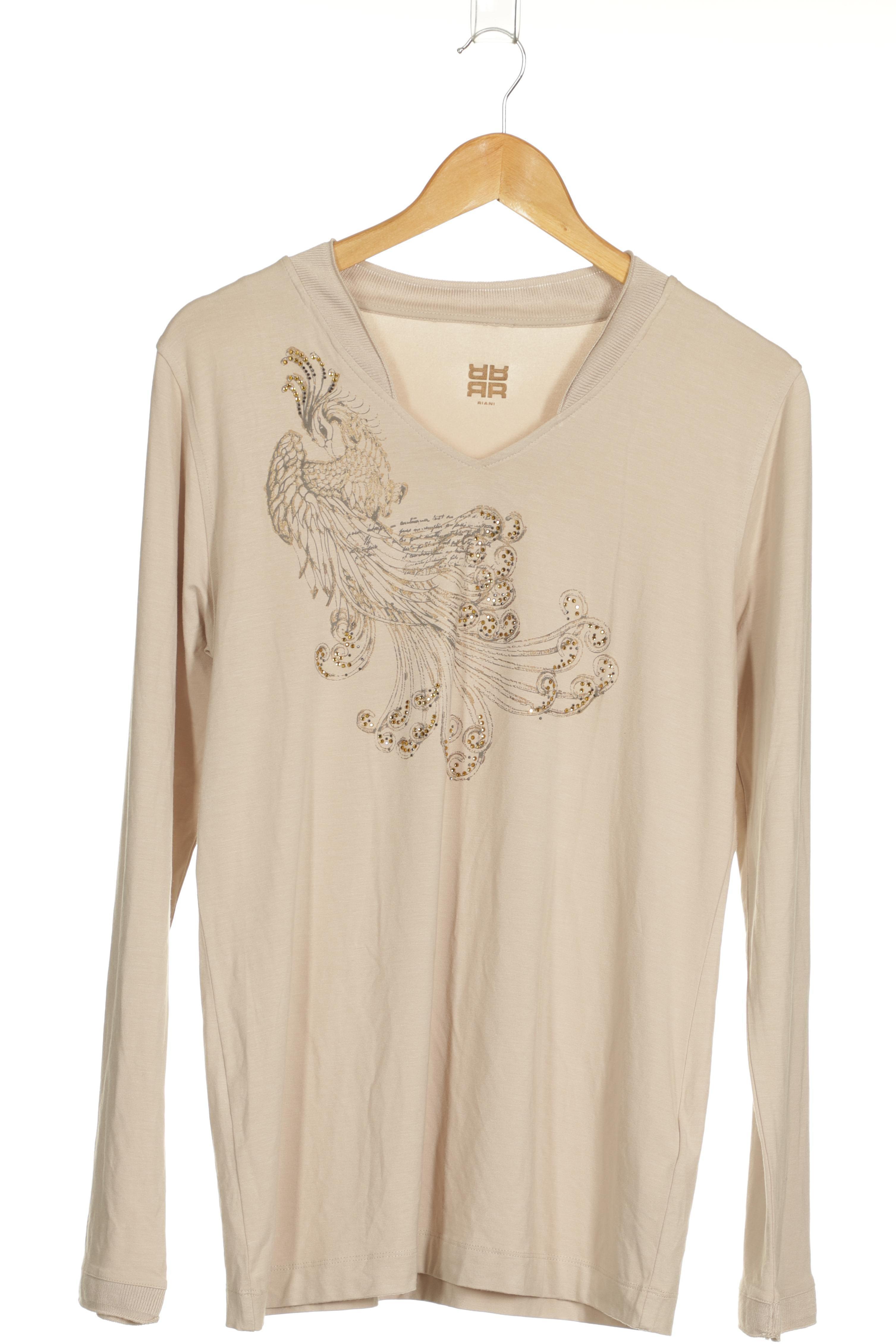 

Riani Damen Langarmshirt, beige, Gr. 44