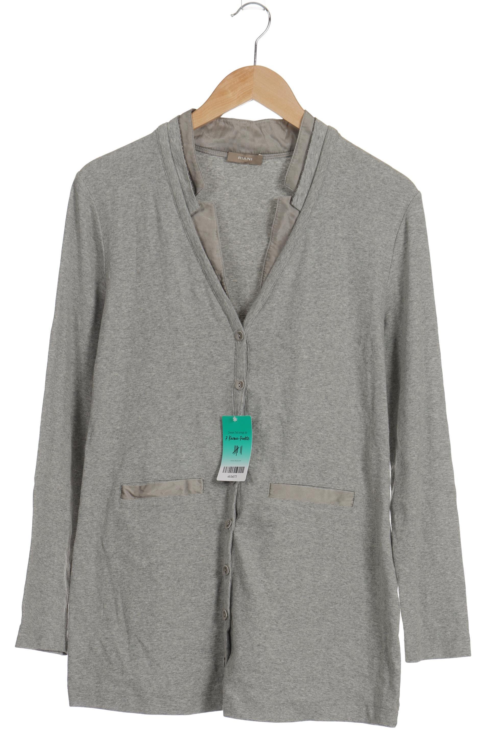 

Riani Damen Strickjacke, grau, Gr. 44