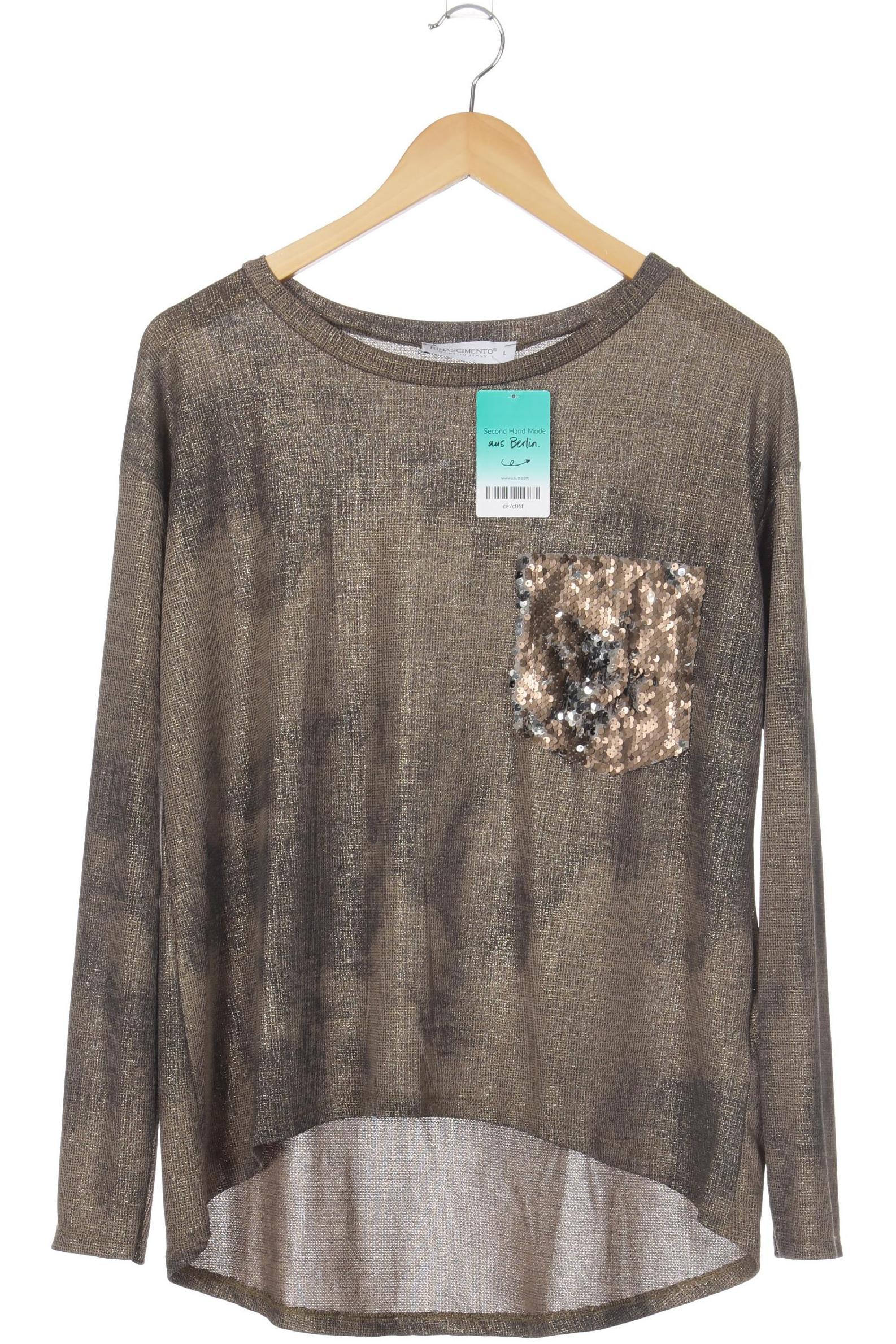 

Rinascimento Damen Langarmshirt, braun, Gr.