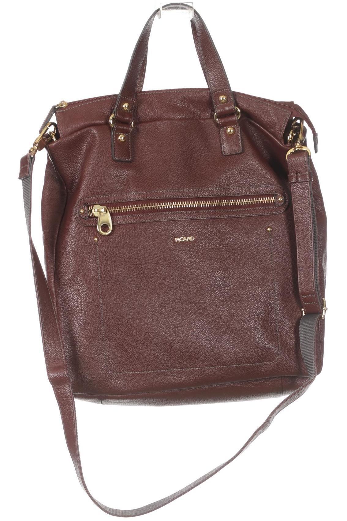 

Picard Damen Handtasche, rot, grau, Gr.