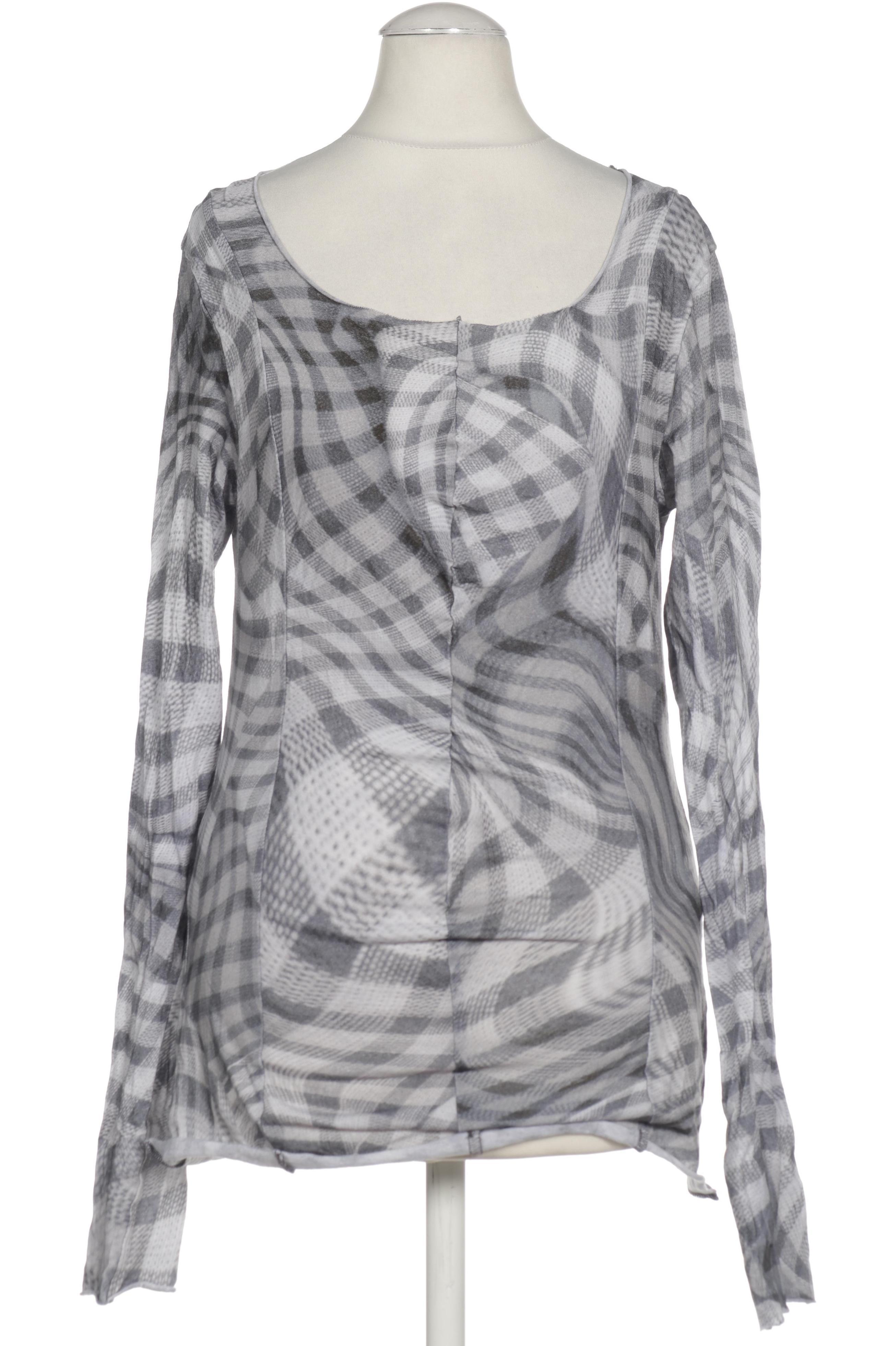 

Rundholz Damen Langarmshirt, grau, Gr.