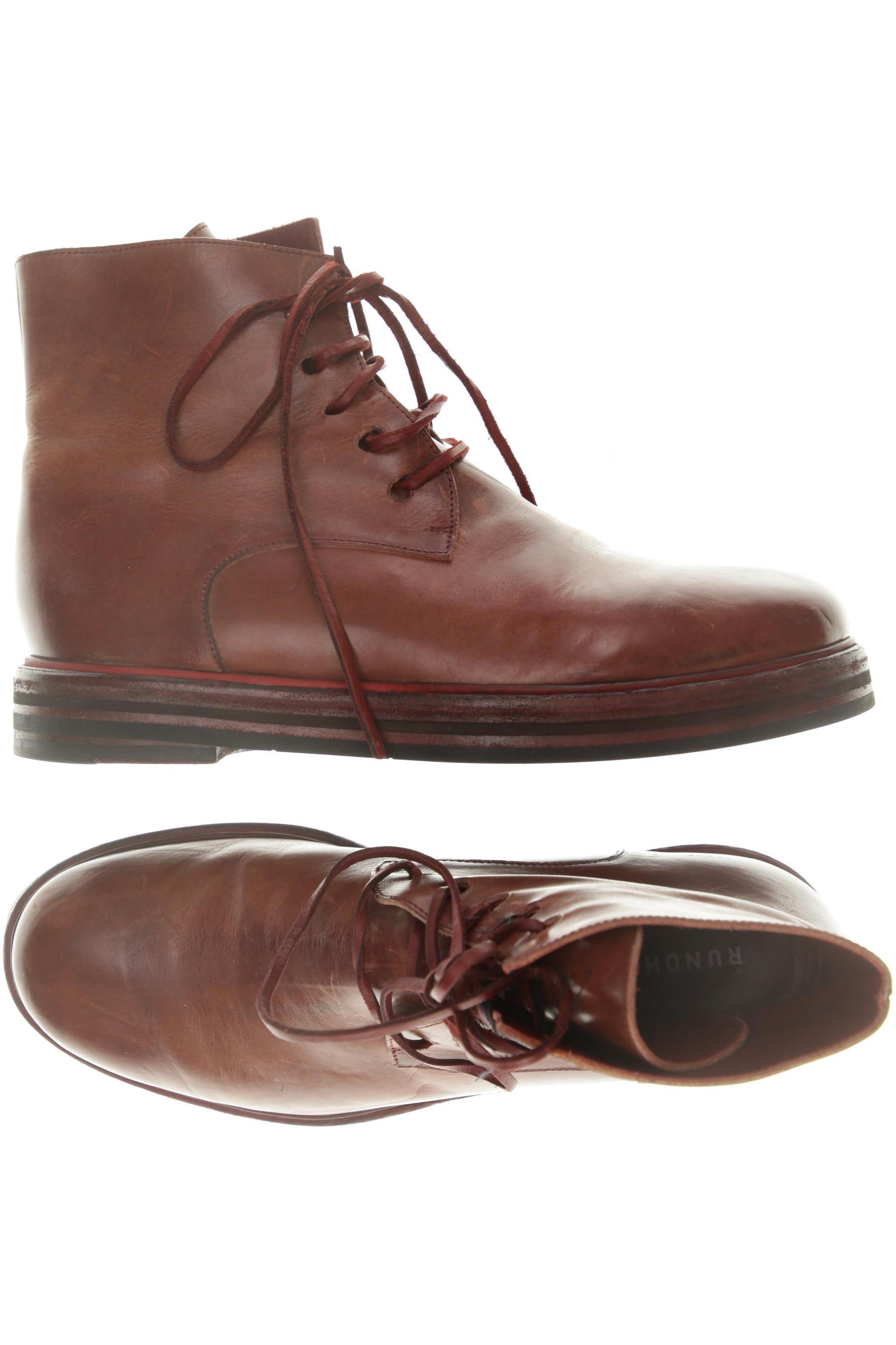 Thumbnail - Rundholz Damen Stiefelette, braun, Gr. 41