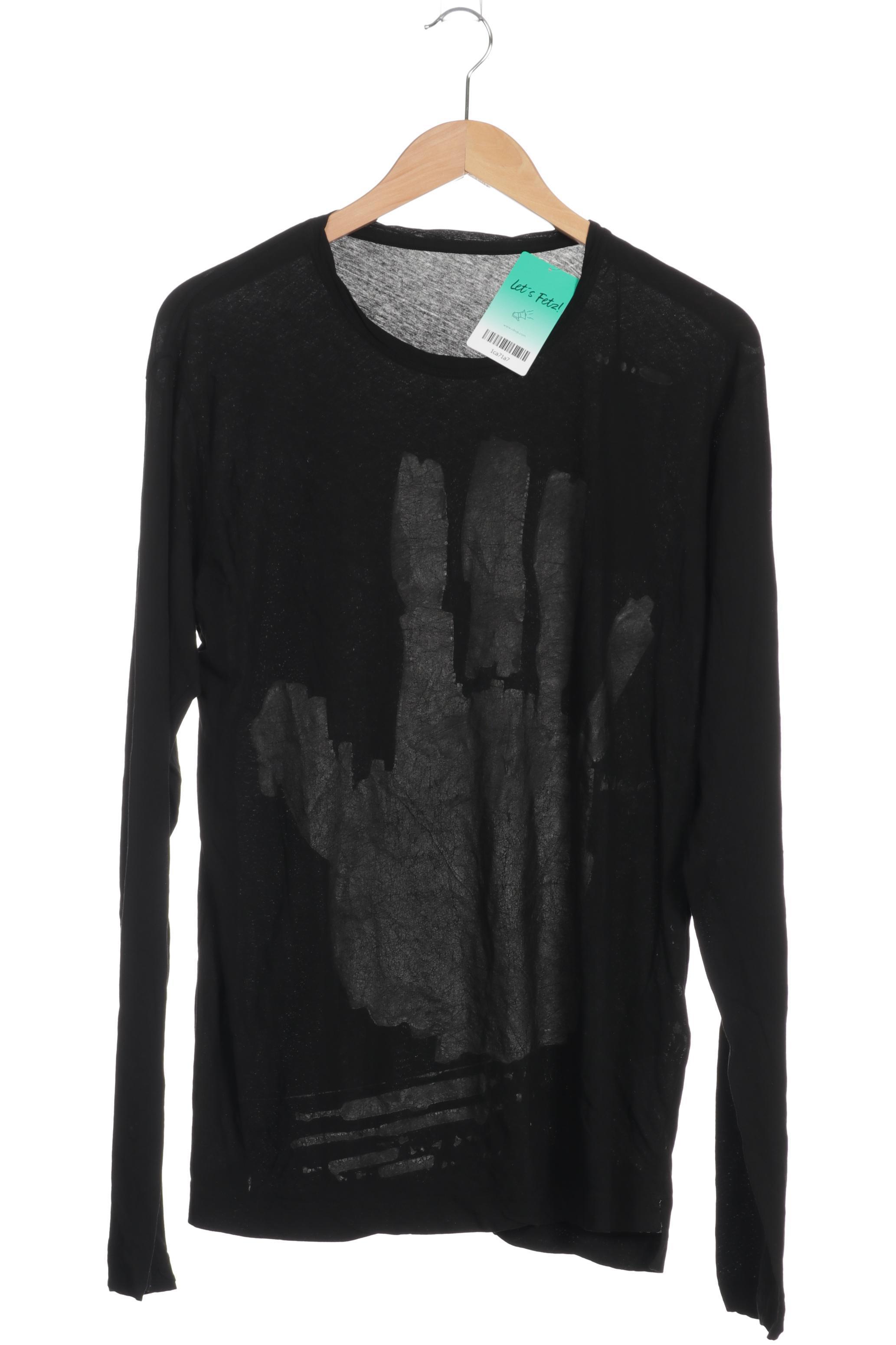 Thumbnail - Rundholz Herren Langarmshirt, schwarz, Gr.